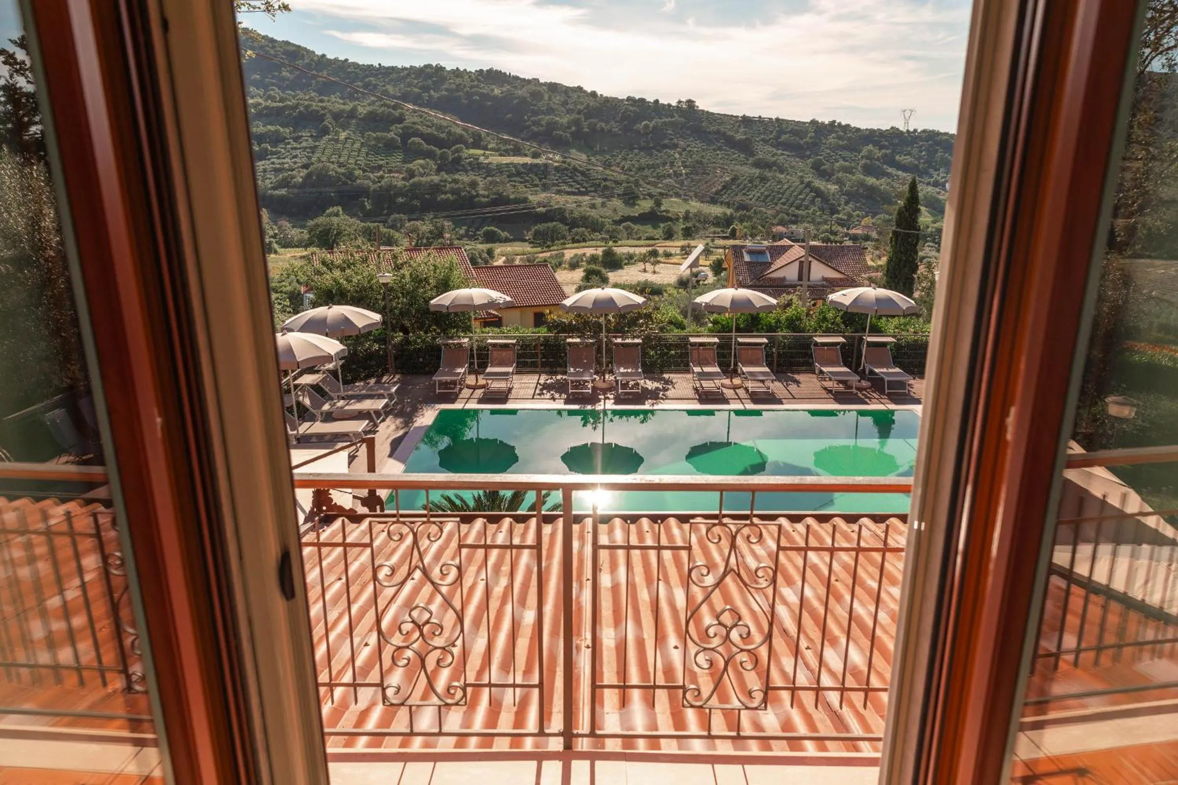 Balcony/Terrace in B&B La Mortella