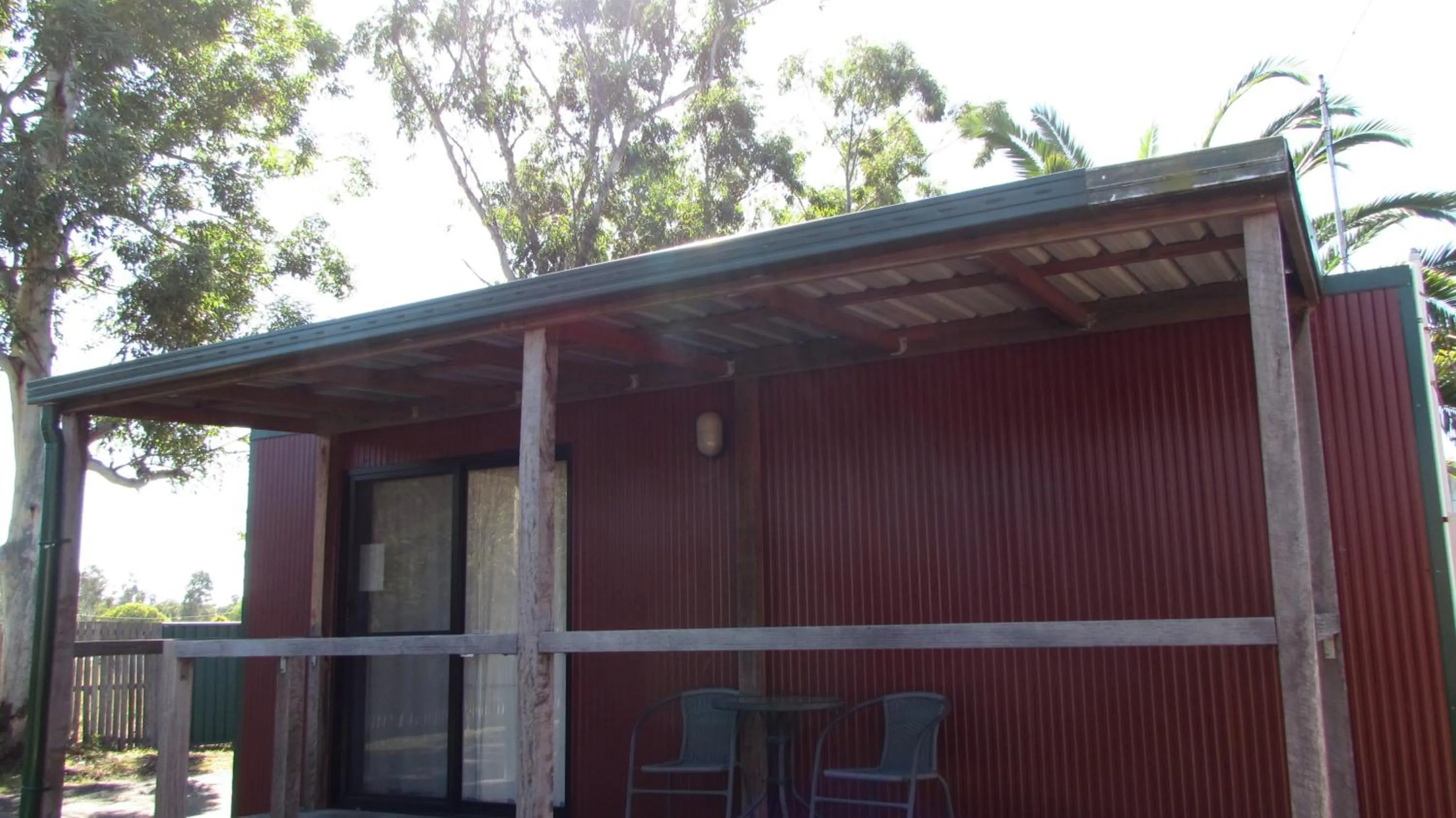 Balcony/Terrace in Homestead Caravan Park