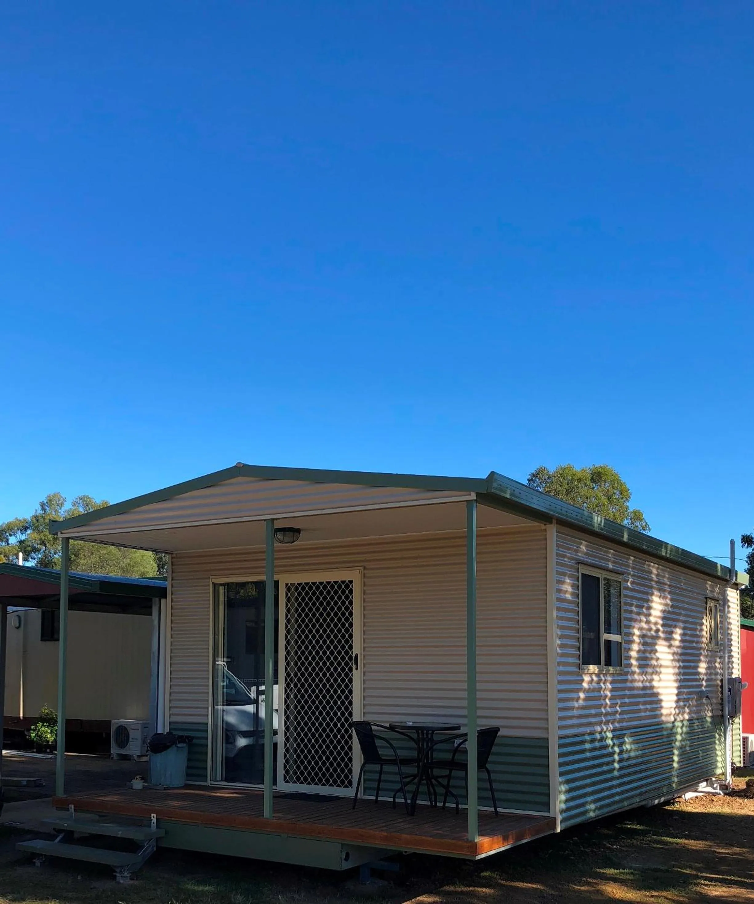 Balcony/Terrace in Homestead Caravan Park