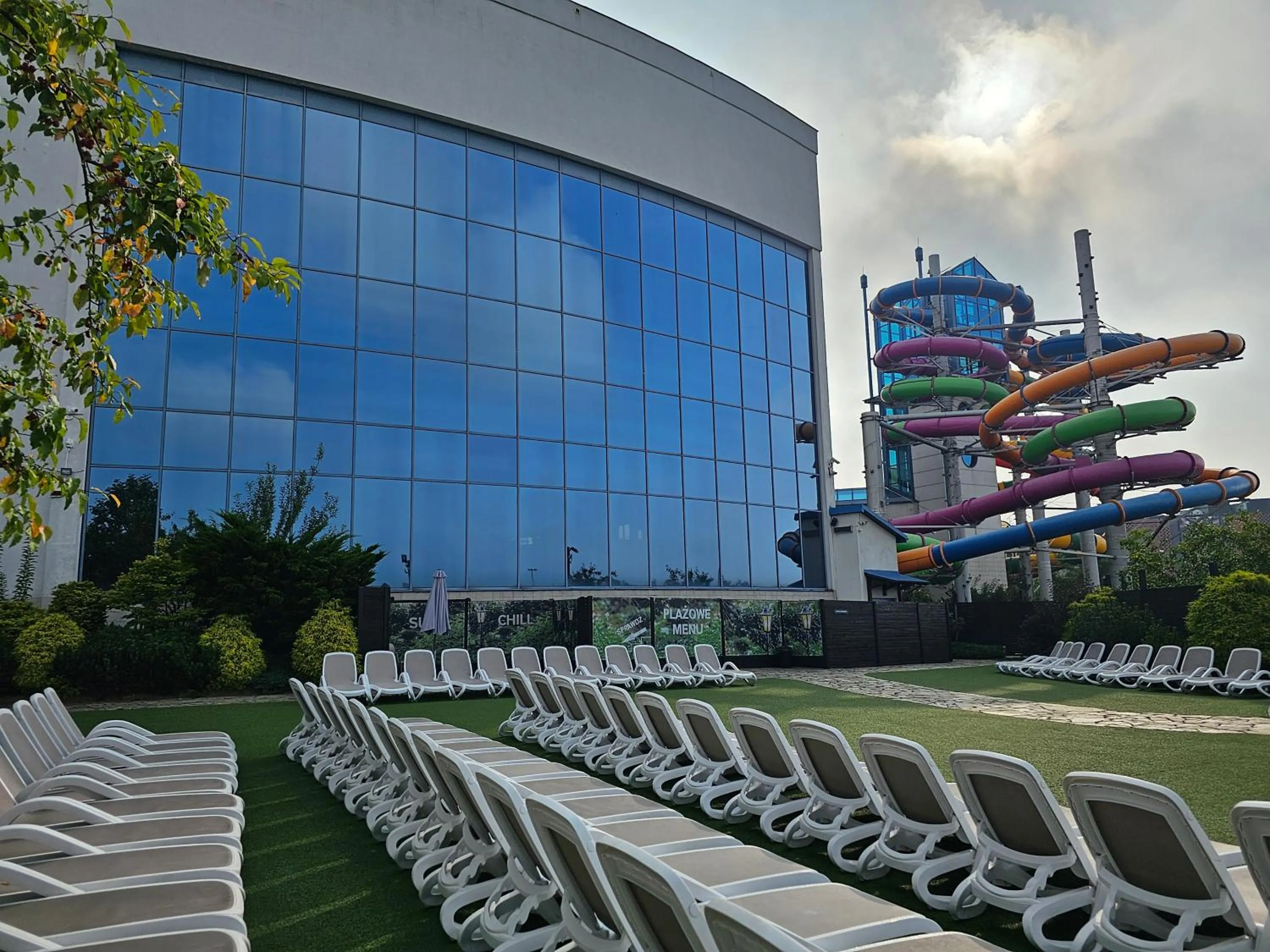 Aqua park in Hotel Swing