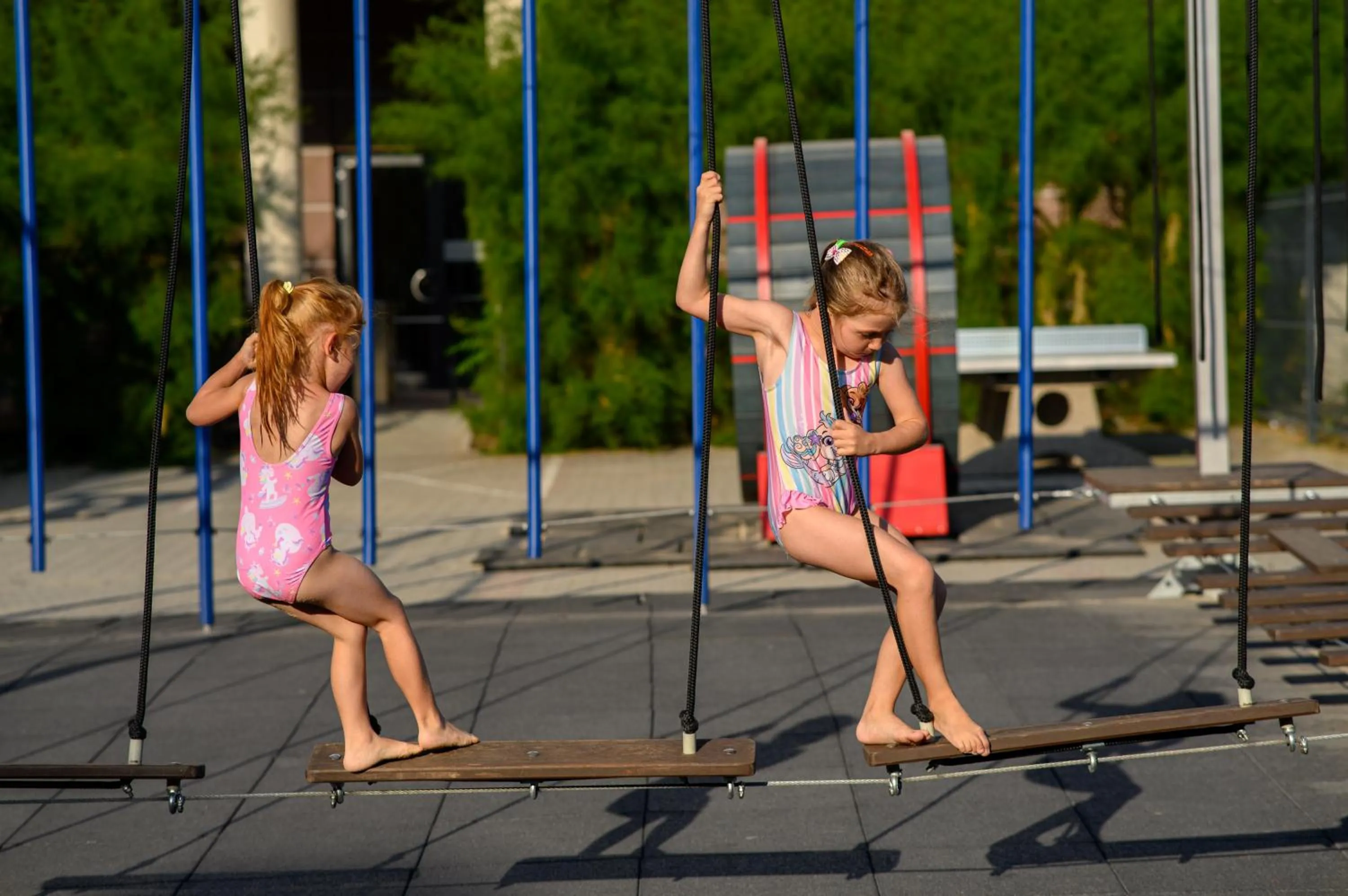 Children play ground in Hotel Swing