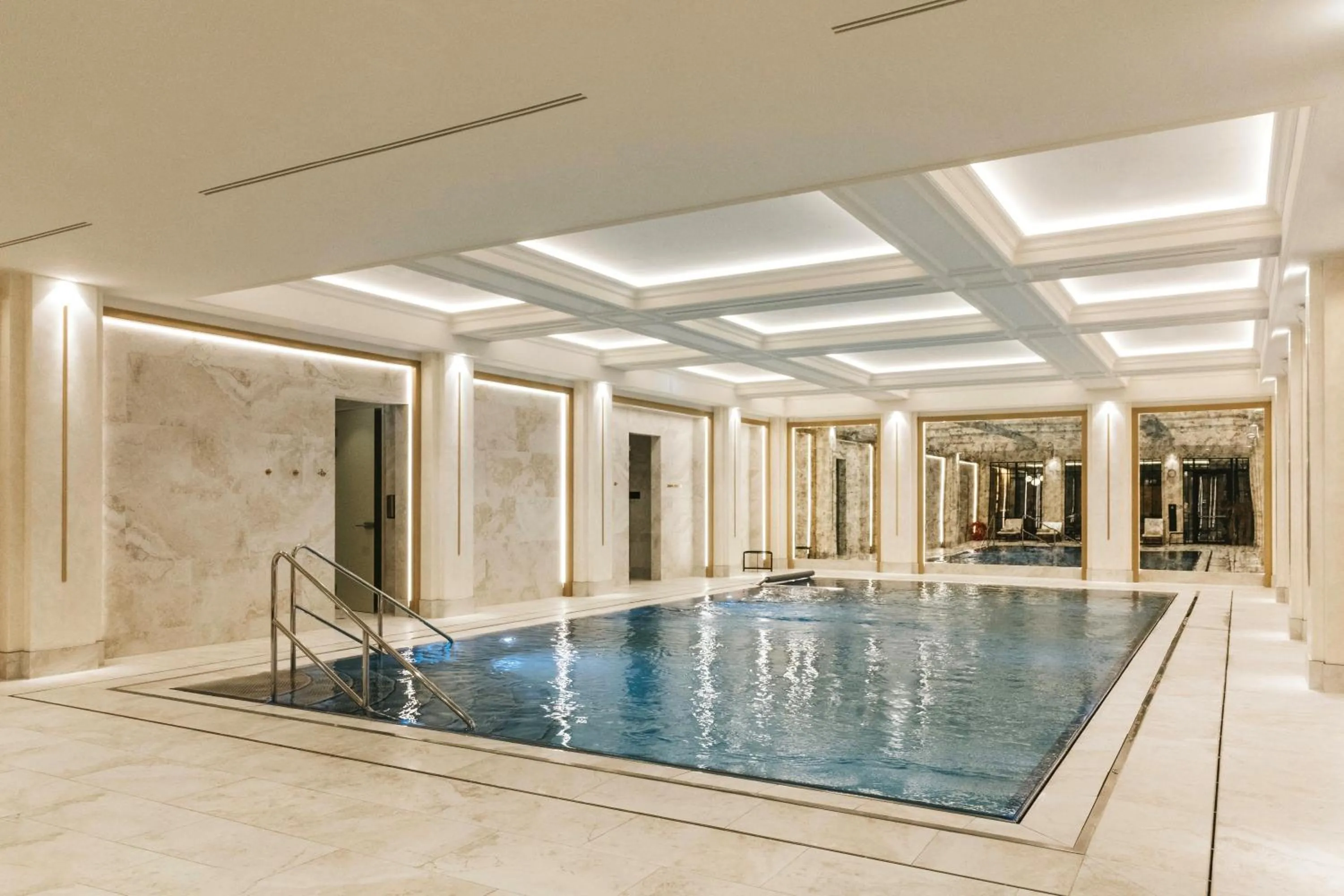 Swimming pool in Hotel Saski Krakow Curio Collection by Hilton