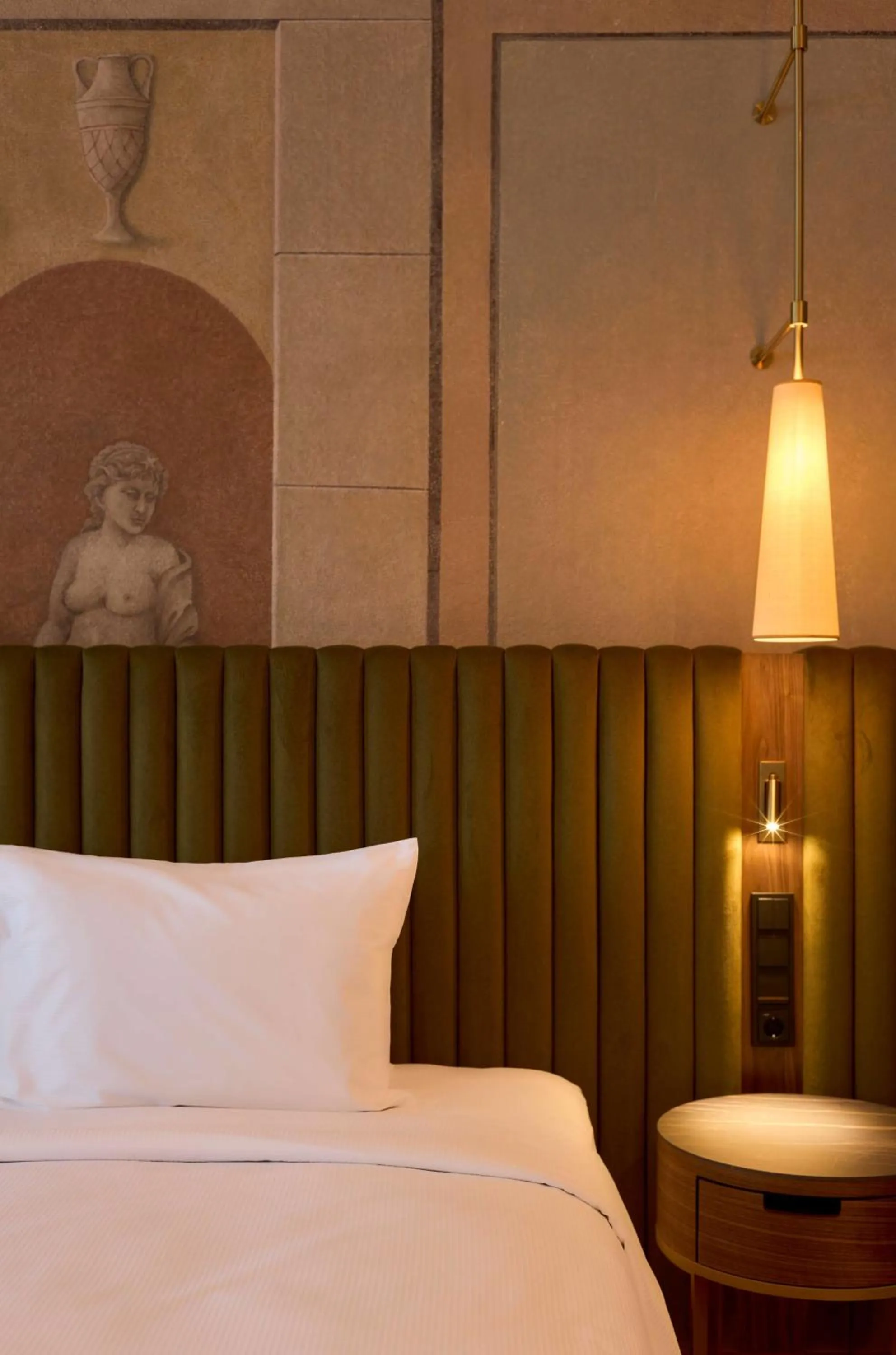 Bed in Hotel Saski Krakow Curio Collection by Hilton