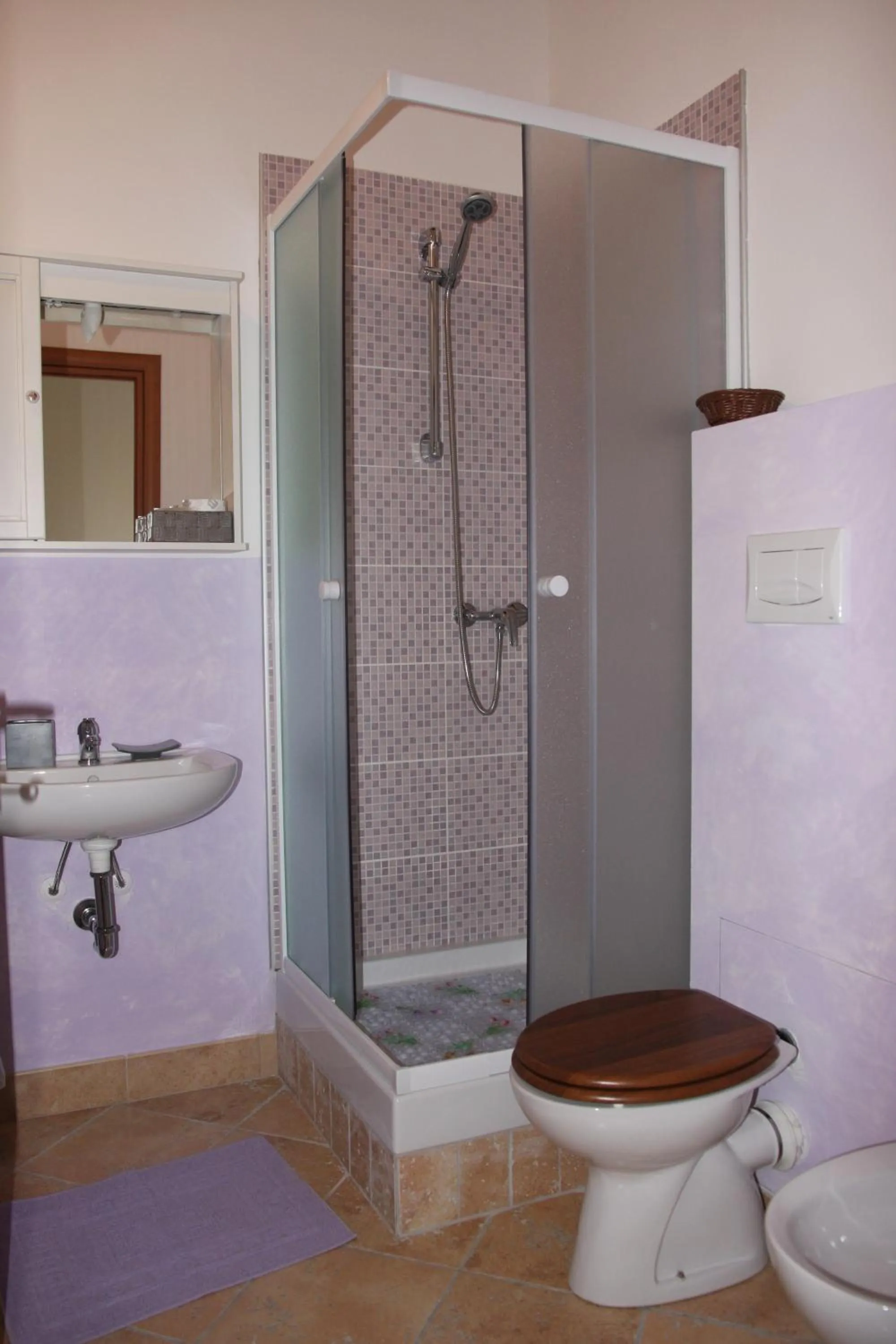 Bathroom in B&B Oasi