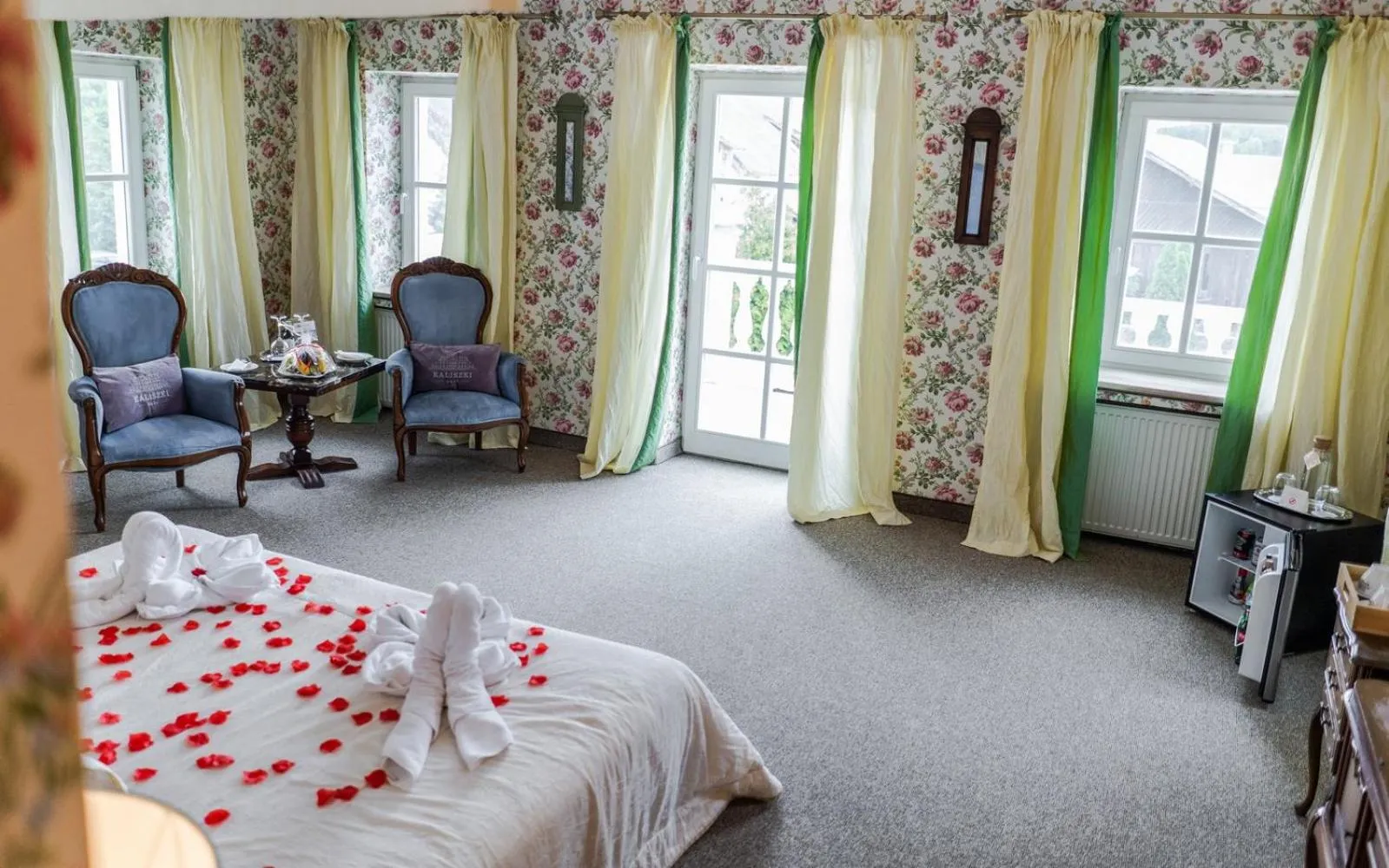 wedding, Bed in Dwór Kaliszki