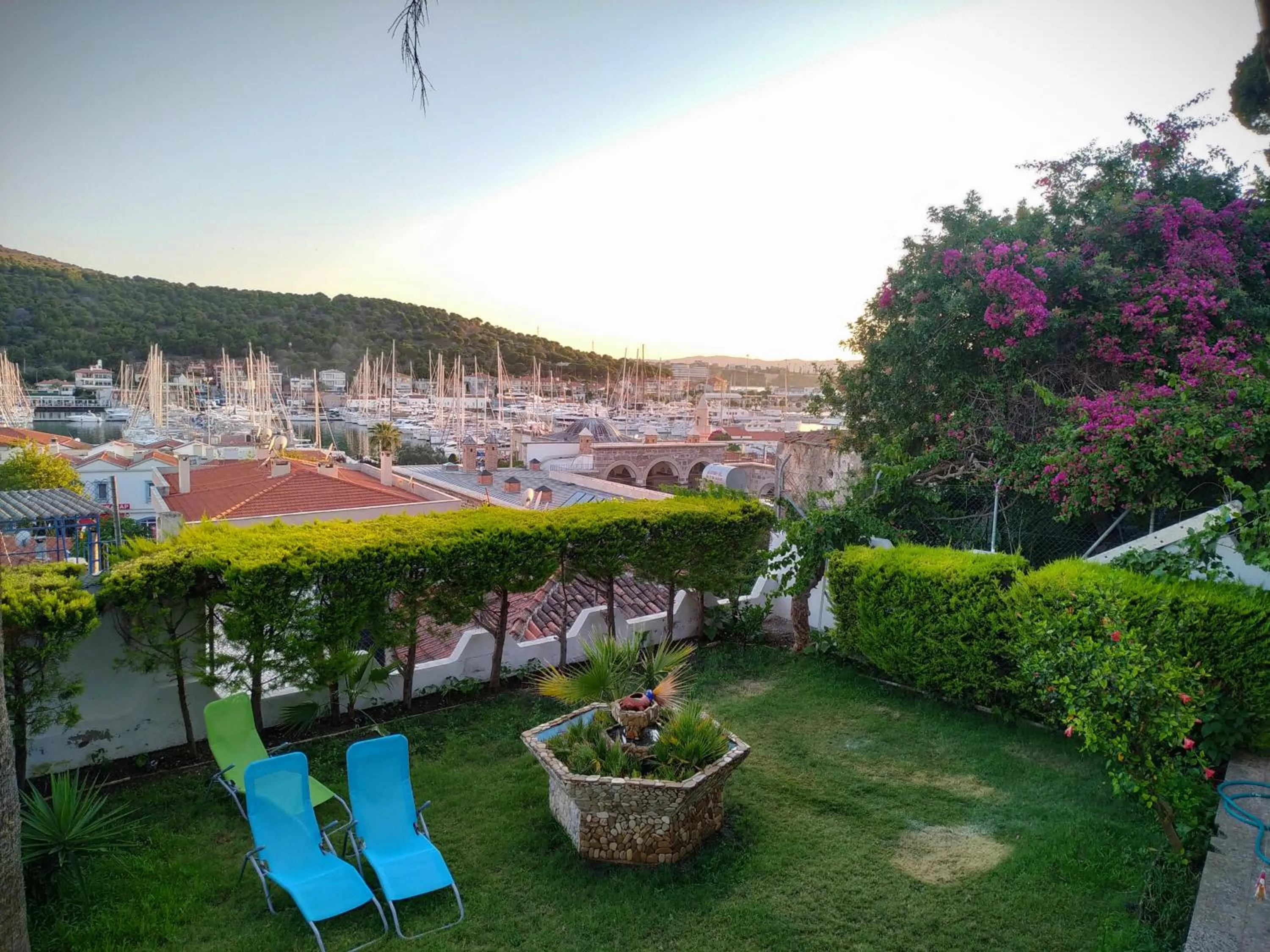 Garden view in Yalcin Hotel