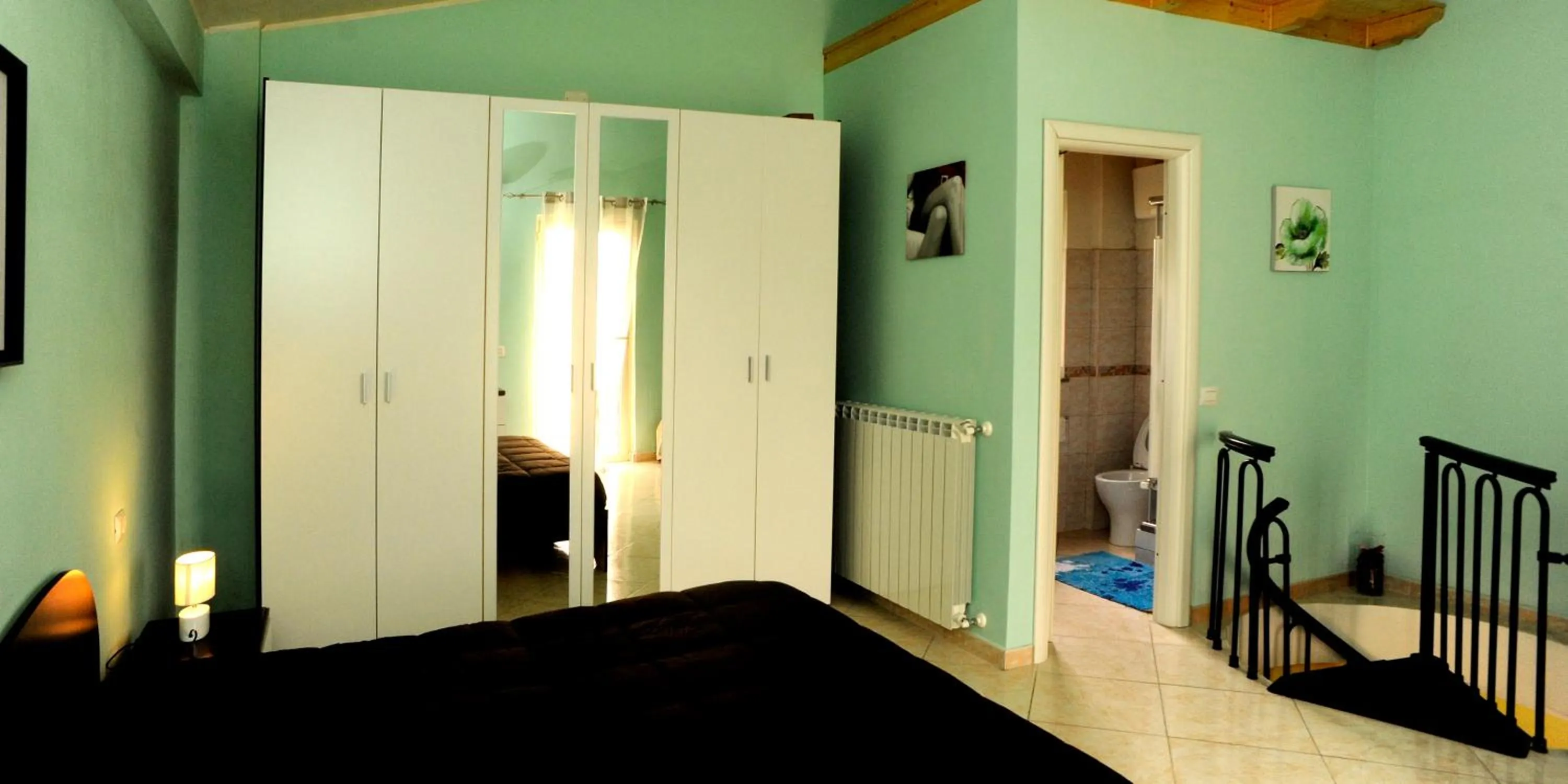 Bedroom, Bed in Casa Vacanza la Rondine