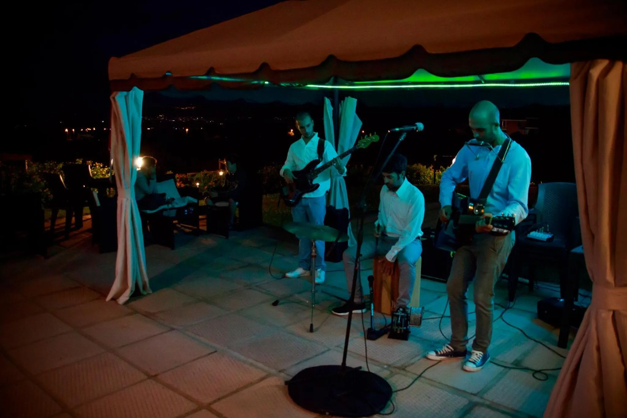 Evening entertainment in Abbaidda Hotel