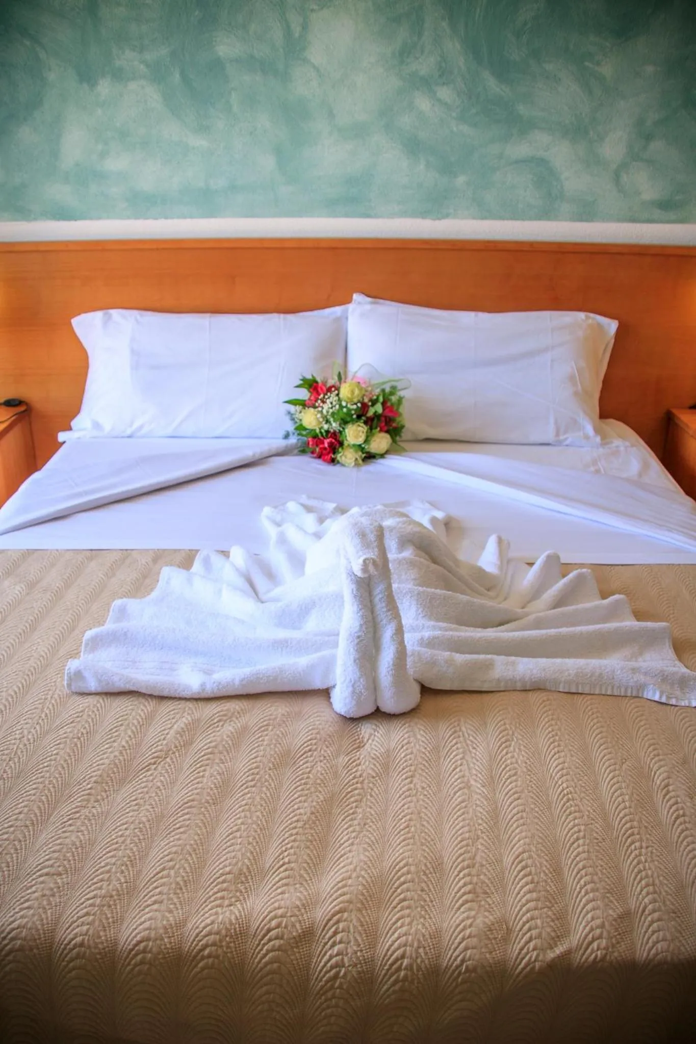 Bed in Abbaidda Hotel
