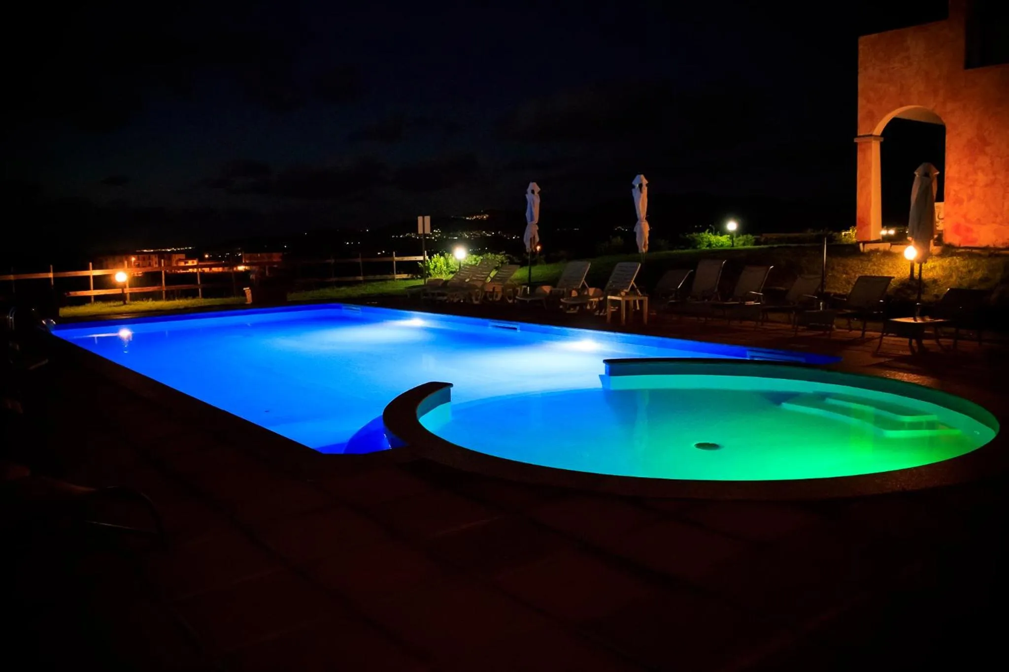 Swimming pool in Abbaidda Hotel