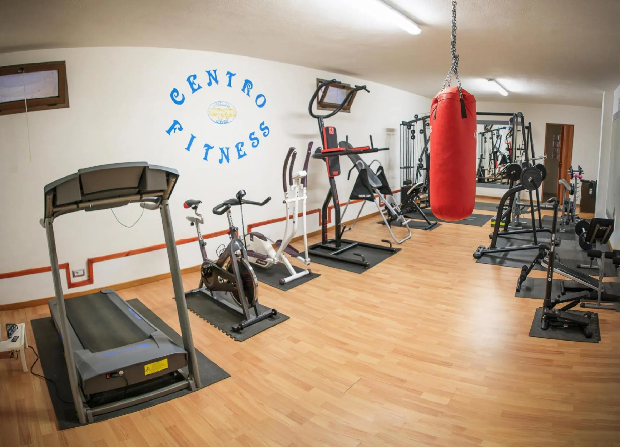 Fitness centre/facilities in Abbaidda Hotel