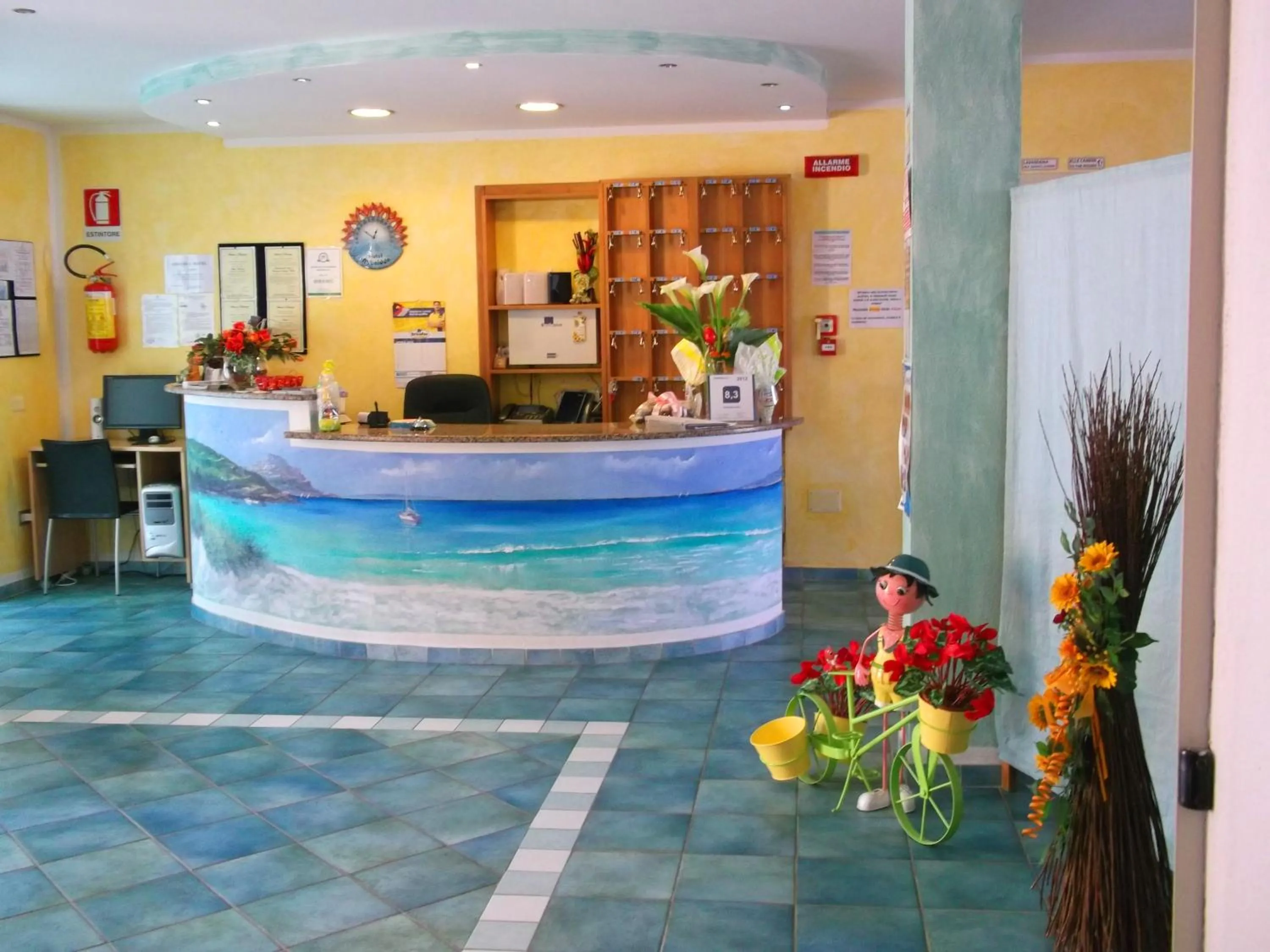 Lobby or reception in Abbaidda Hotel