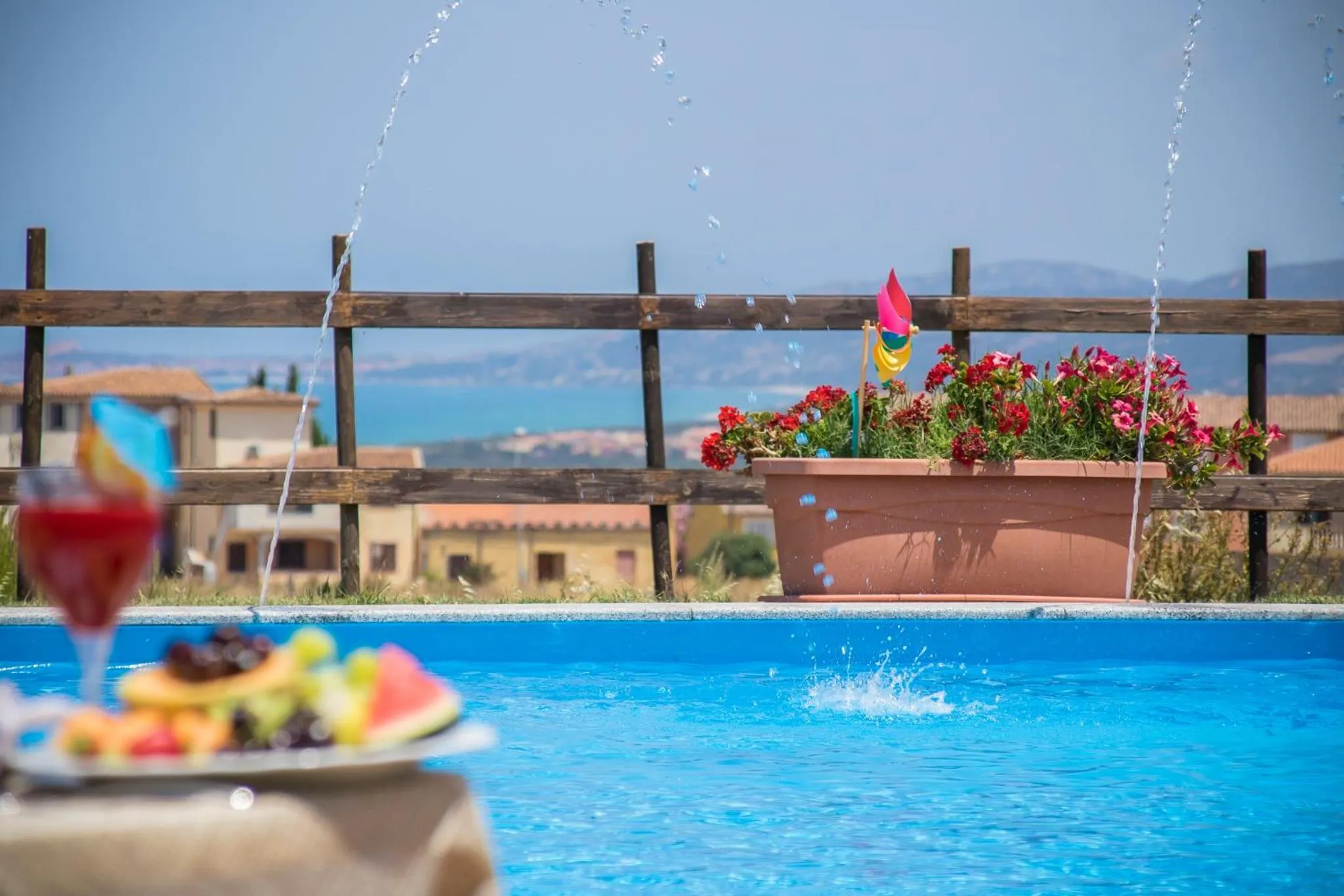 Swimming pool in Abbaidda Hotel