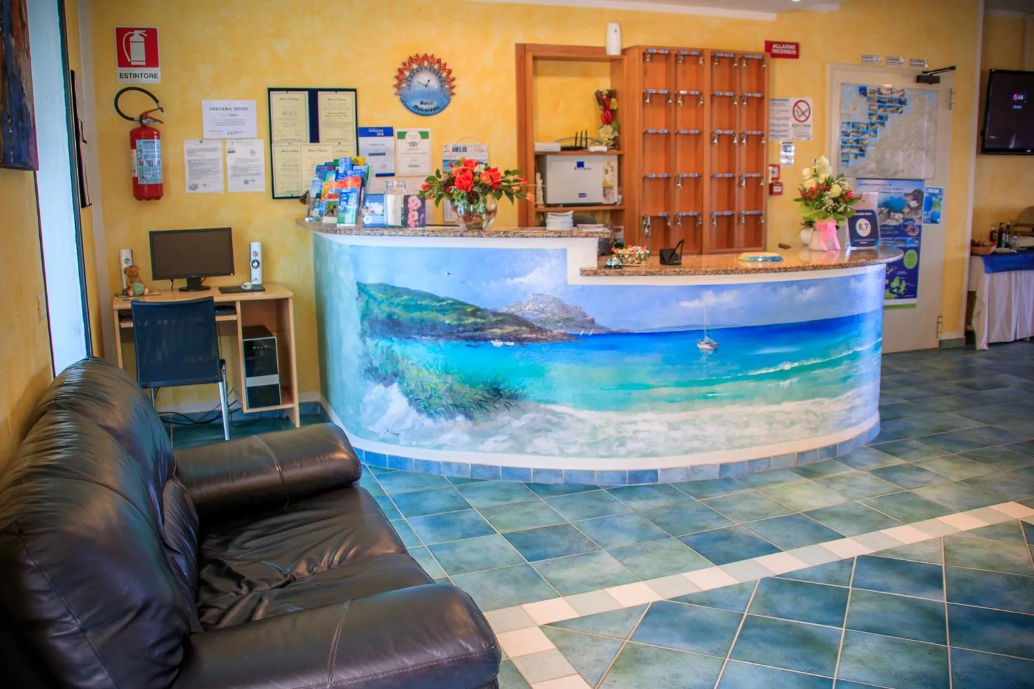 Lobby or reception in Abbaidda Hotel