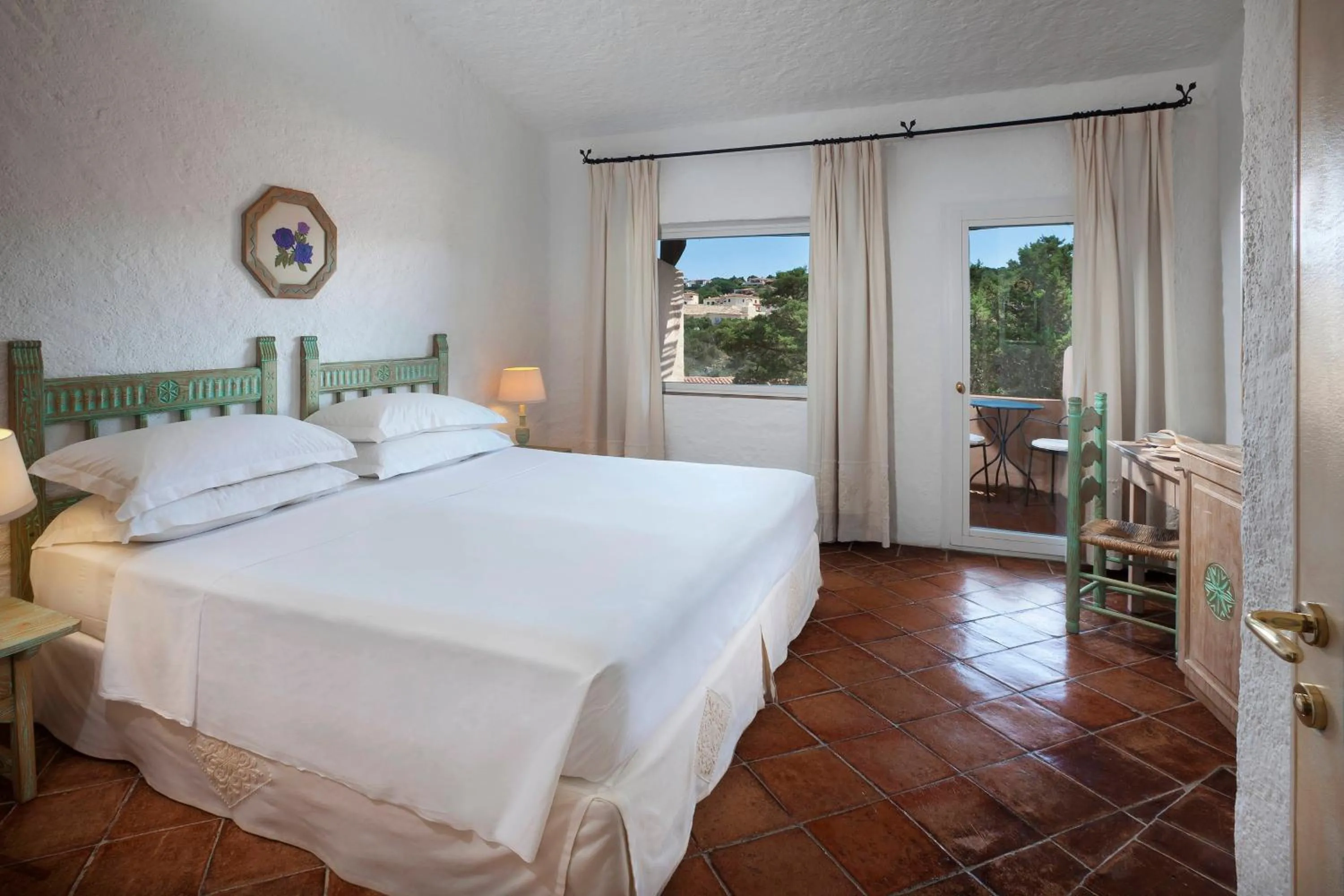 Swimming pool, Bed in Cervo Hotel,Costa Smeralda Resort