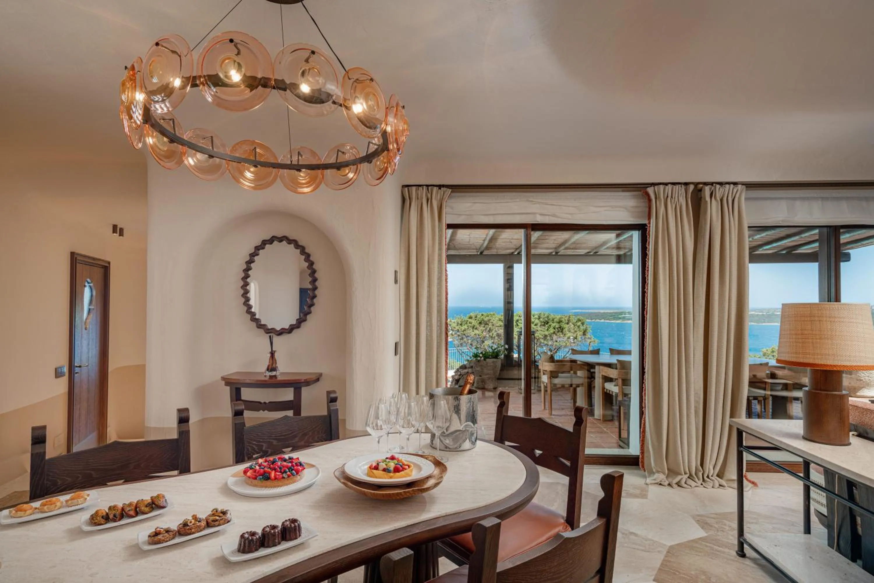 Sea view in Hotel Pitrizza, Costa Smeralda