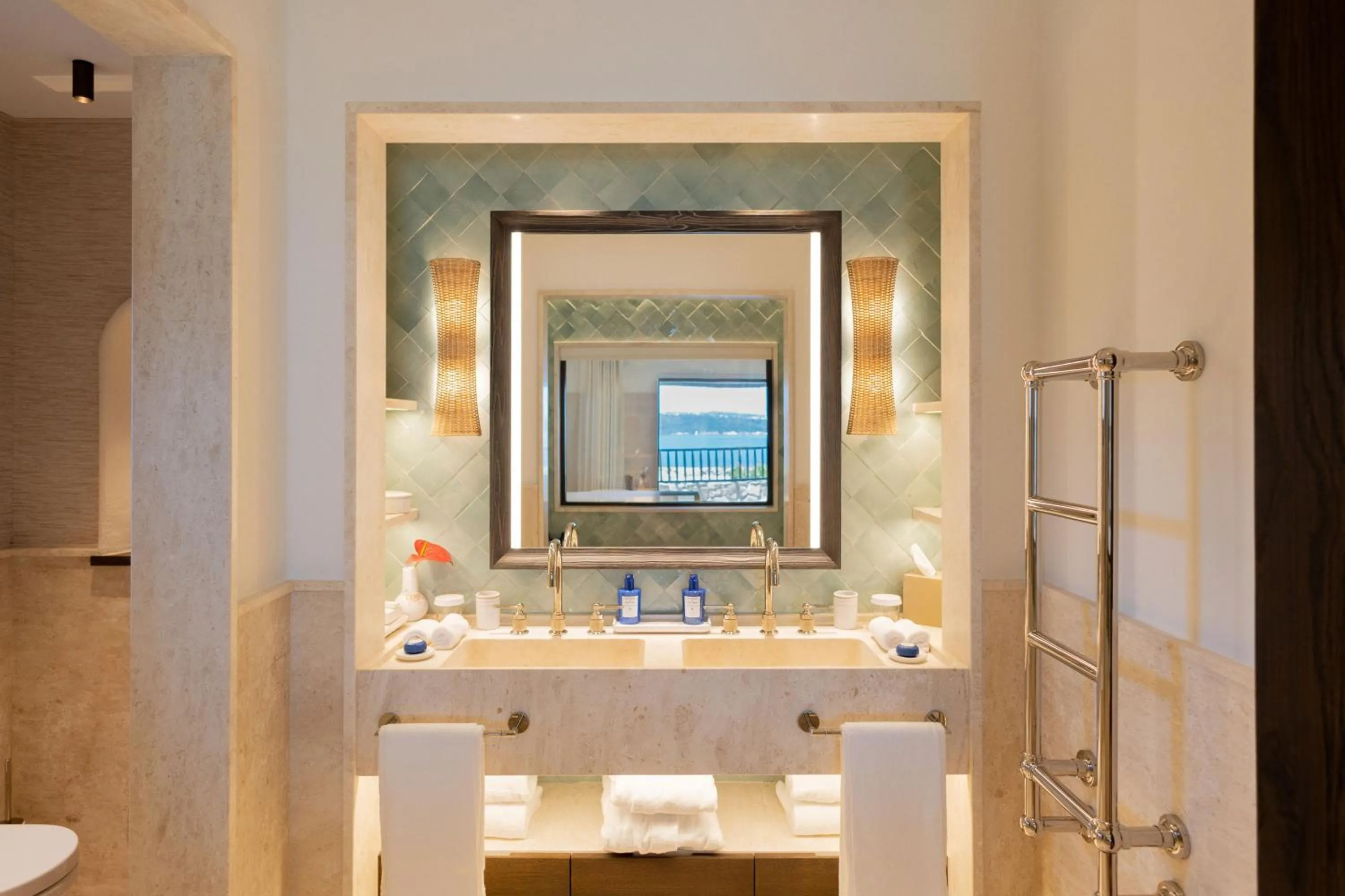 Bathroom in Hotel Pitrizza, Costa Smeralda