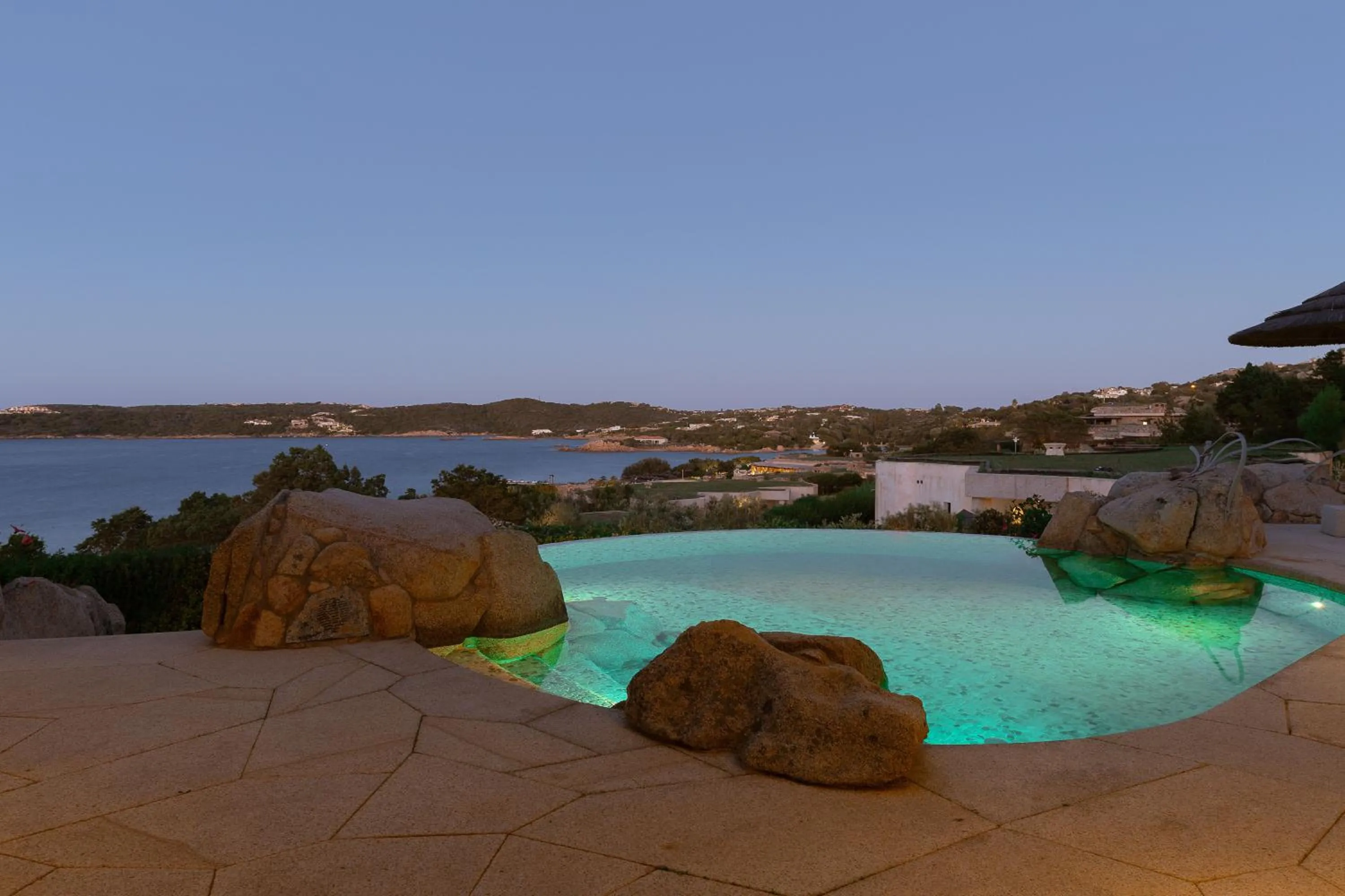 Swimming pool in Hotel Pitrizza, Costa Smeralda
