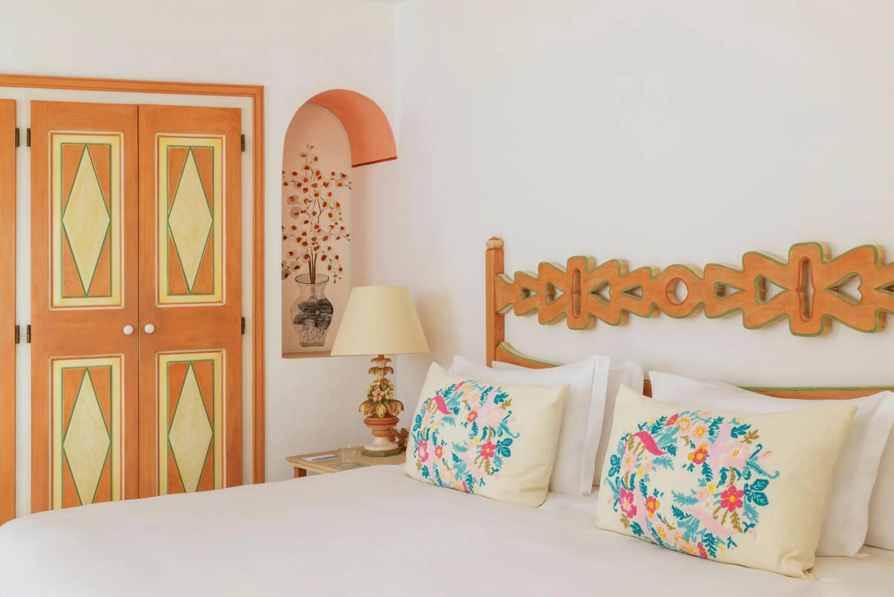 Bedroom, Bed in Hotel Pitrizza, Costa Smeralda