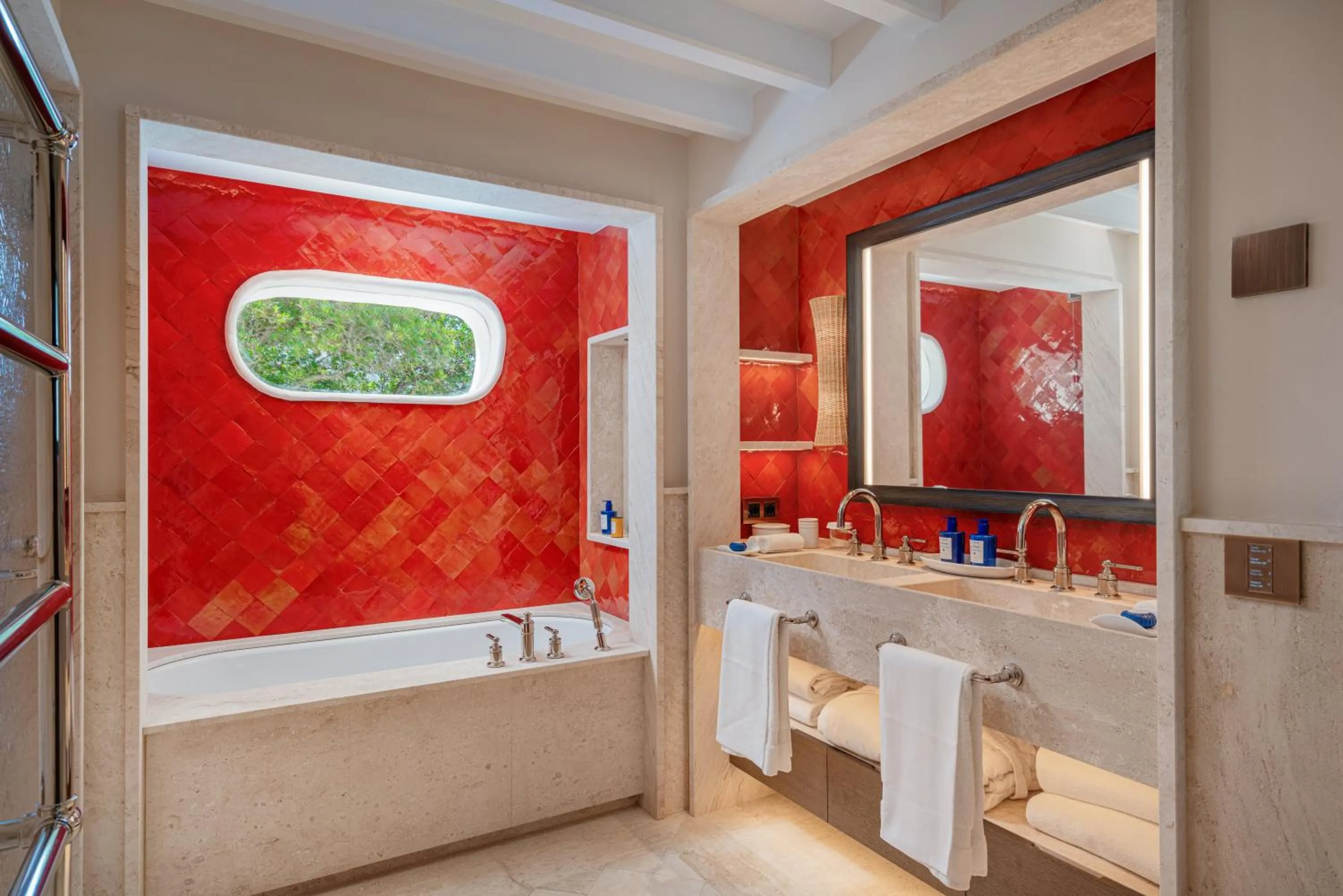 Bathroom in Hotel Pitrizza, Costa Smeralda