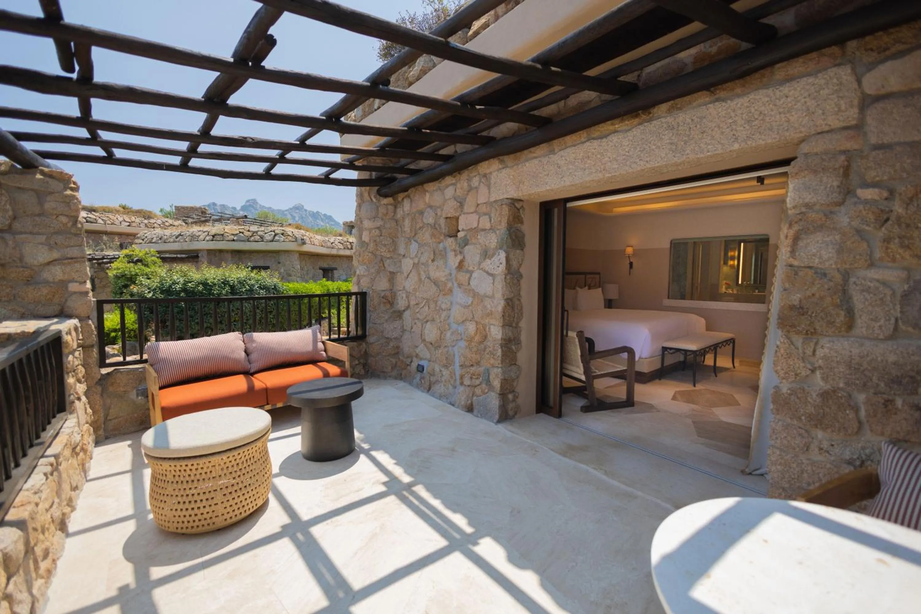 Balcony/Terrace in Hotel Pitrizza, Costa Smeralda