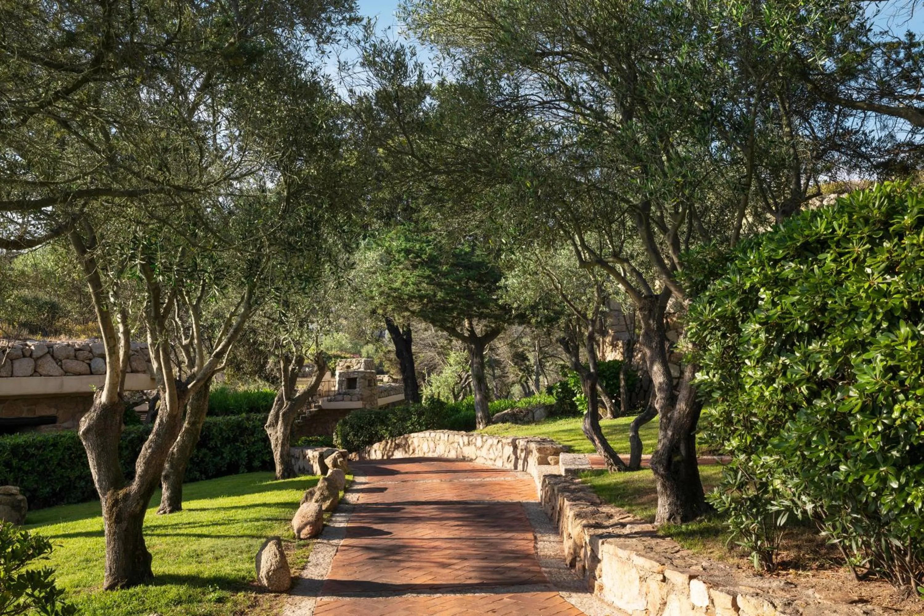 Garden in Hotel Pitrizza, Costa Smeralda