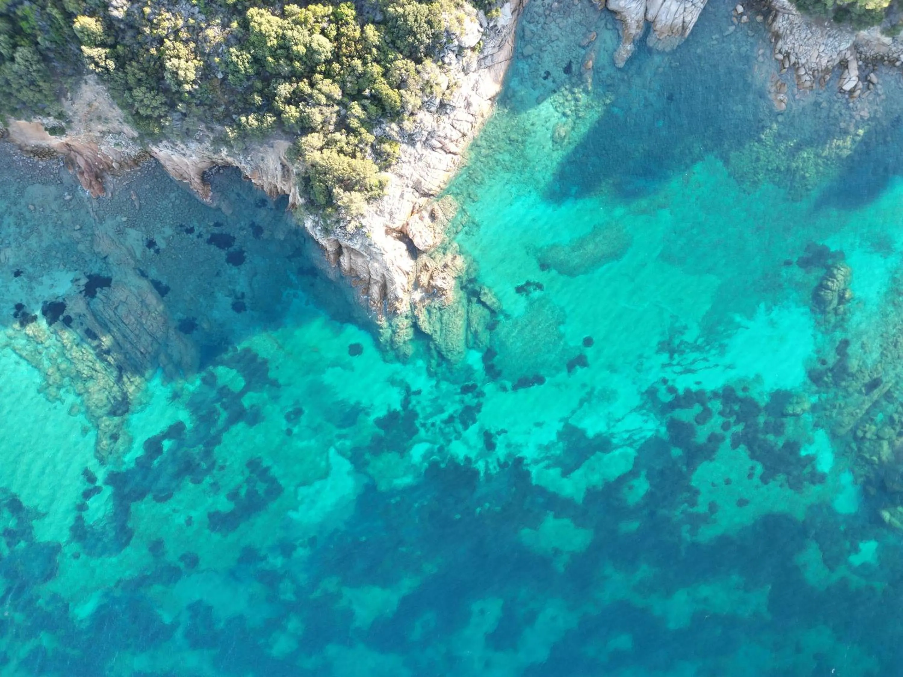 Bird's eye view in Hotel Pitrizza, Costa Smeralda