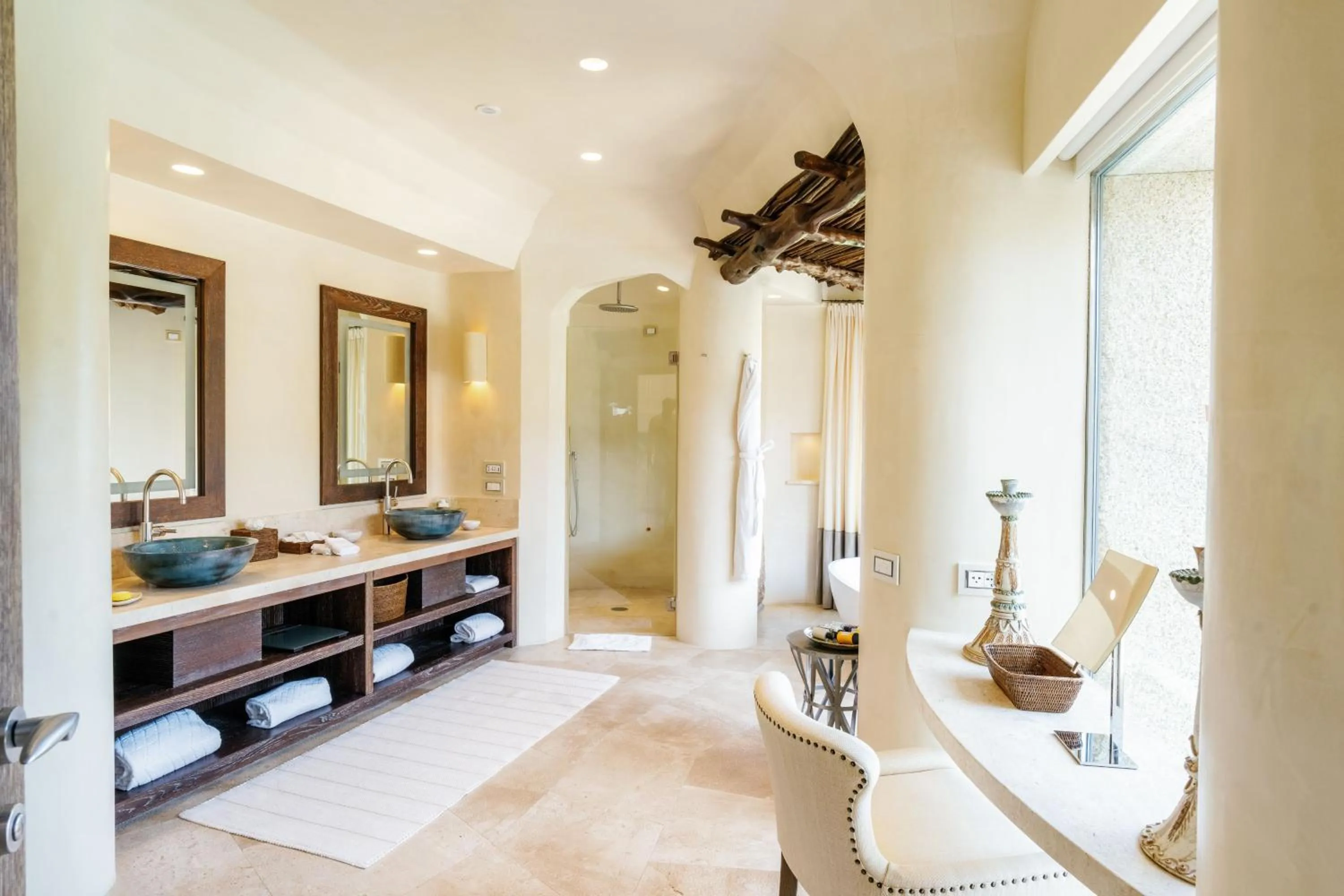 Bathroom in Hotel Pitrizza, Costa Smeralda