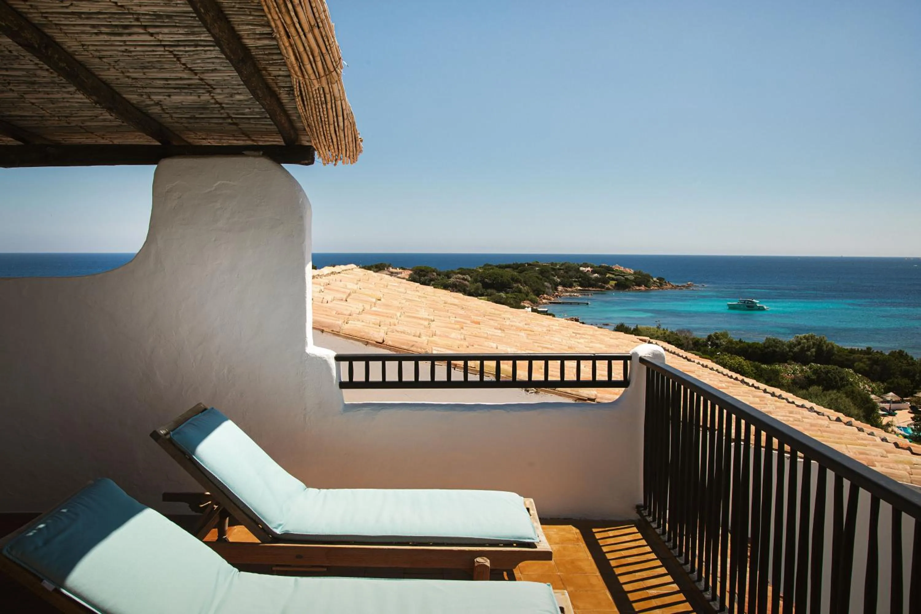 Balcony/Terrace in Romazzino, A Belmond Hotel, Costa Smeralda