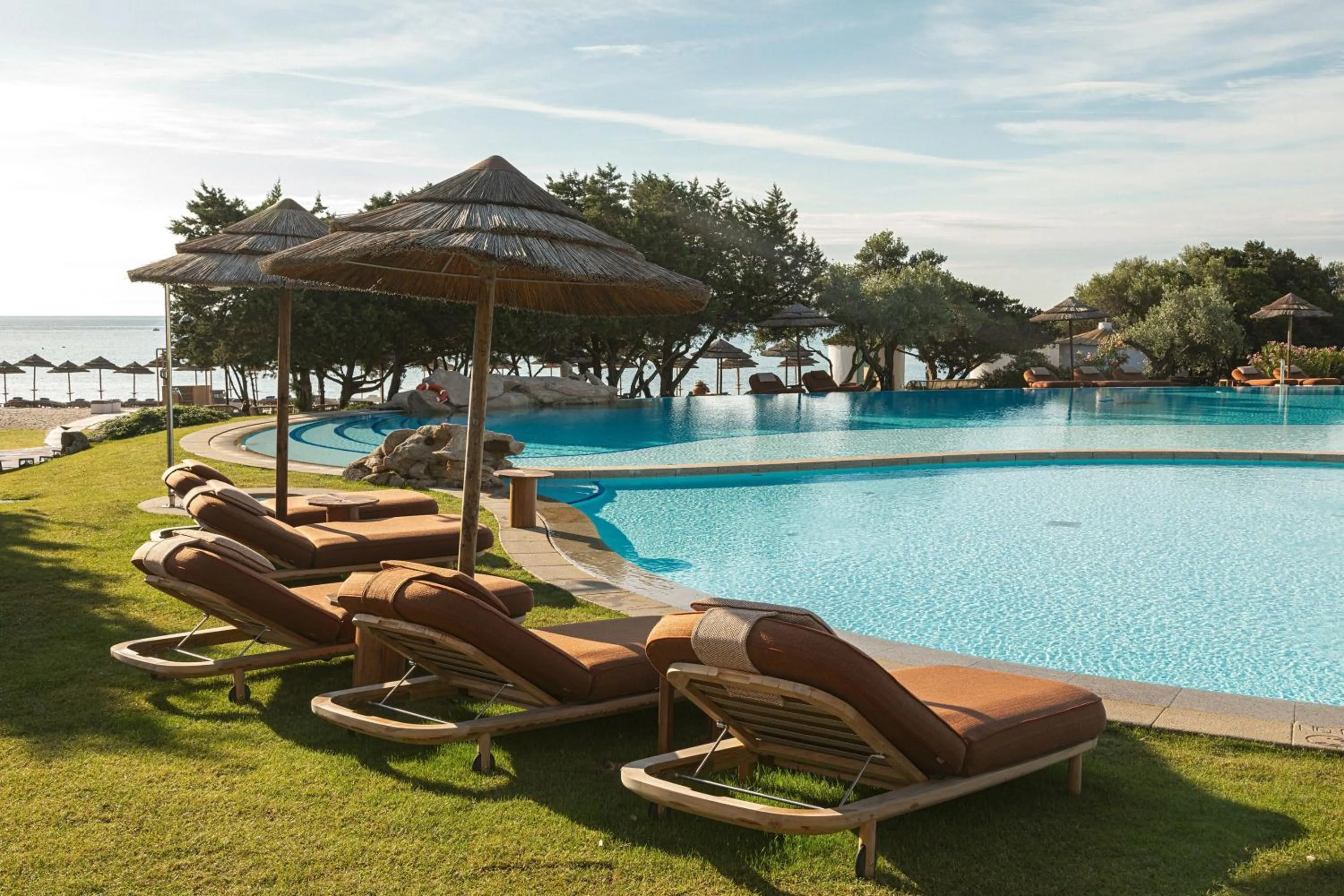 Swimming pool in Romazzino, A Belmond Hotel, Costa Smeralda