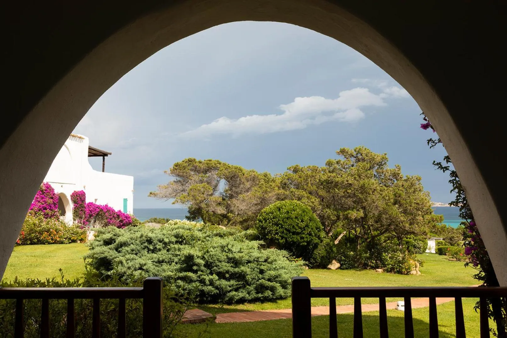 Garden view in Romazzino, A Belmond Hotel, Costa Smeralda