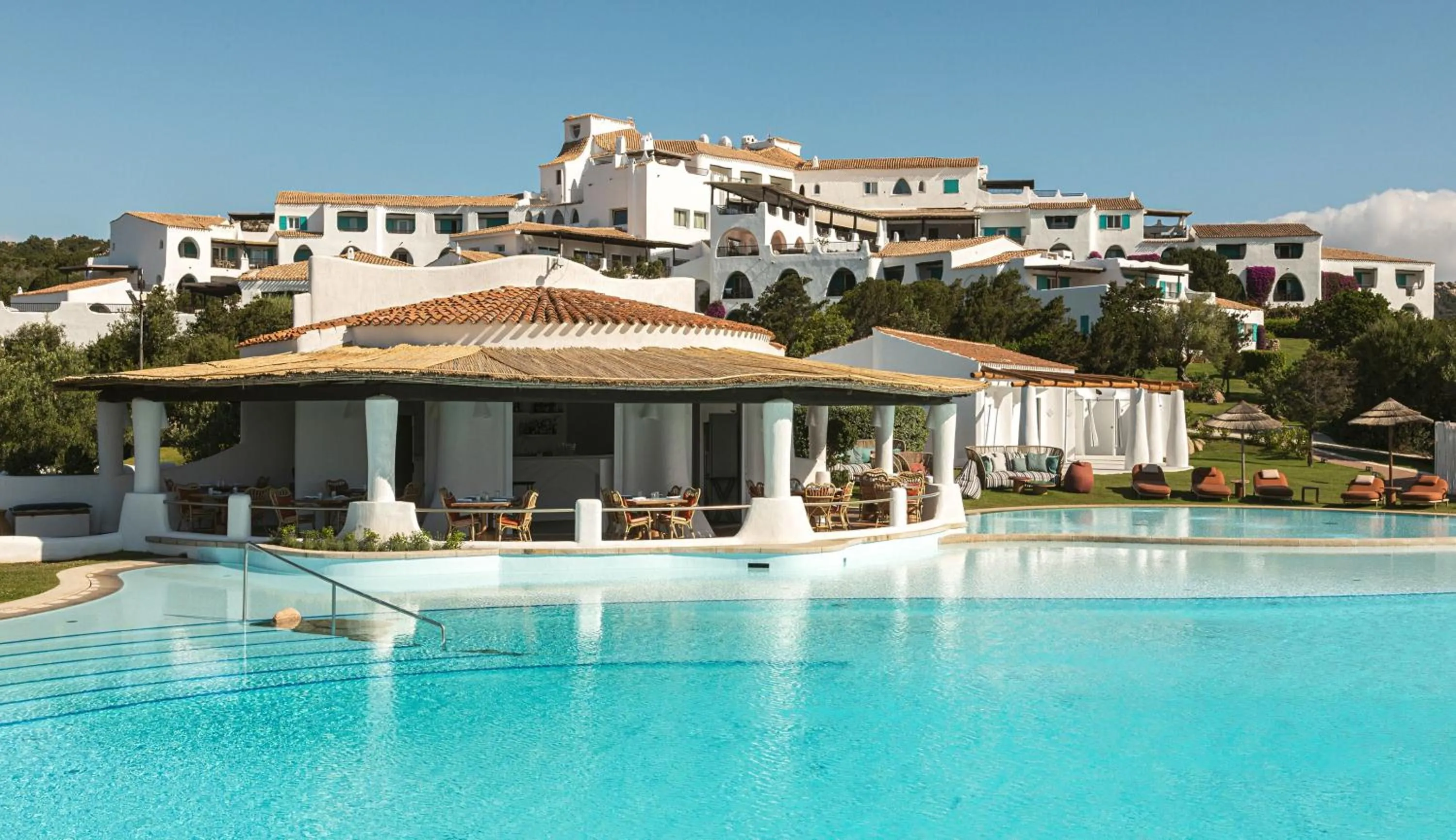 Swimming pool in Romazzino, A Belmond Hotel, Costa Smeralda