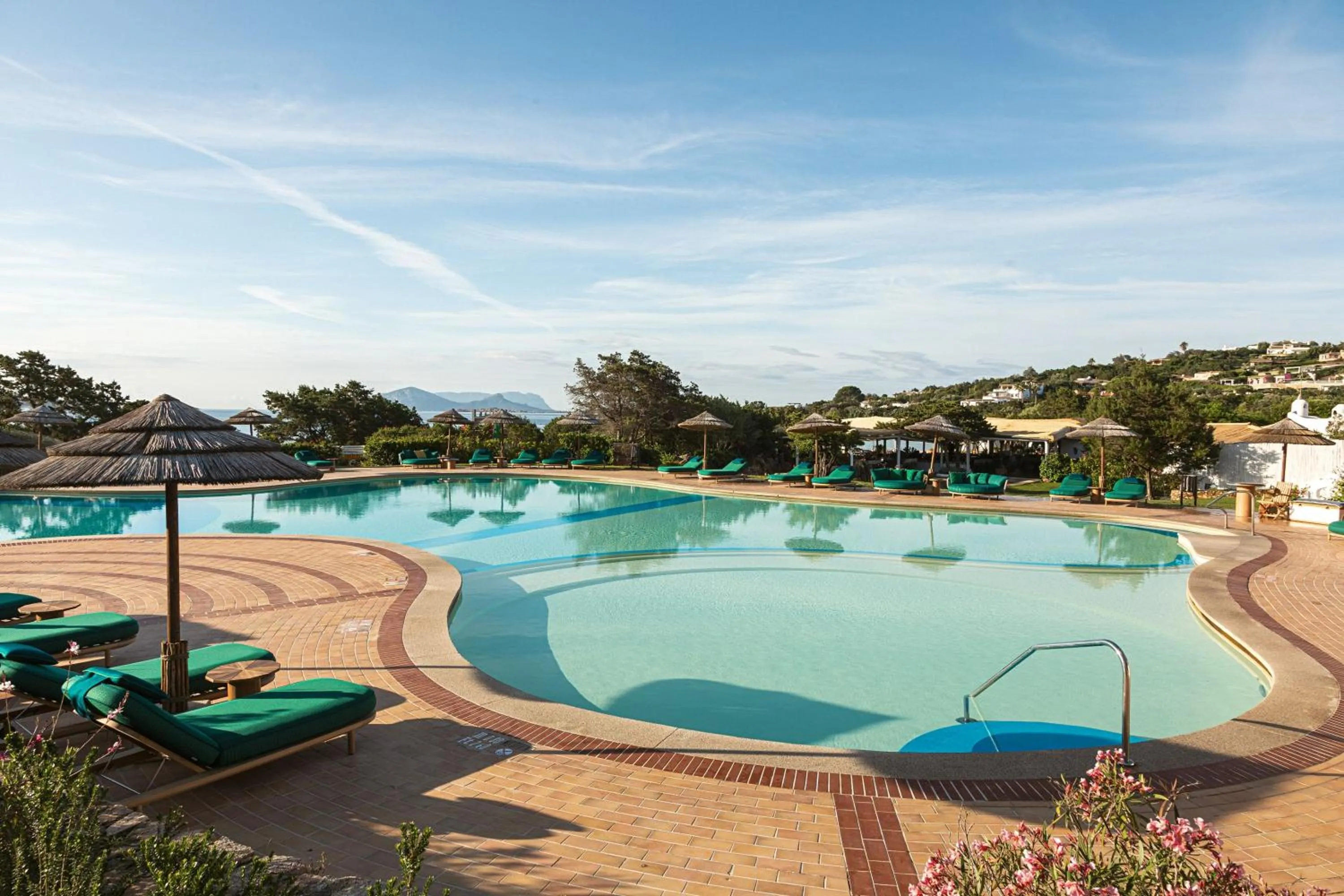 Swimming pool in Romazzino, A Belmond Hotel, Costa Smeralda