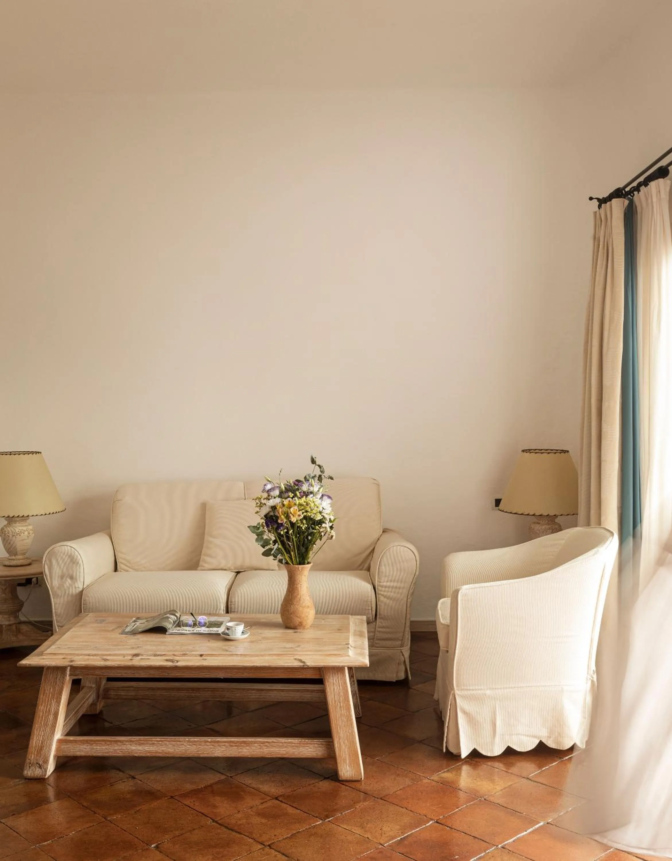 Living room in Romazzino, A Belmond Hotel, Costa Smeralda