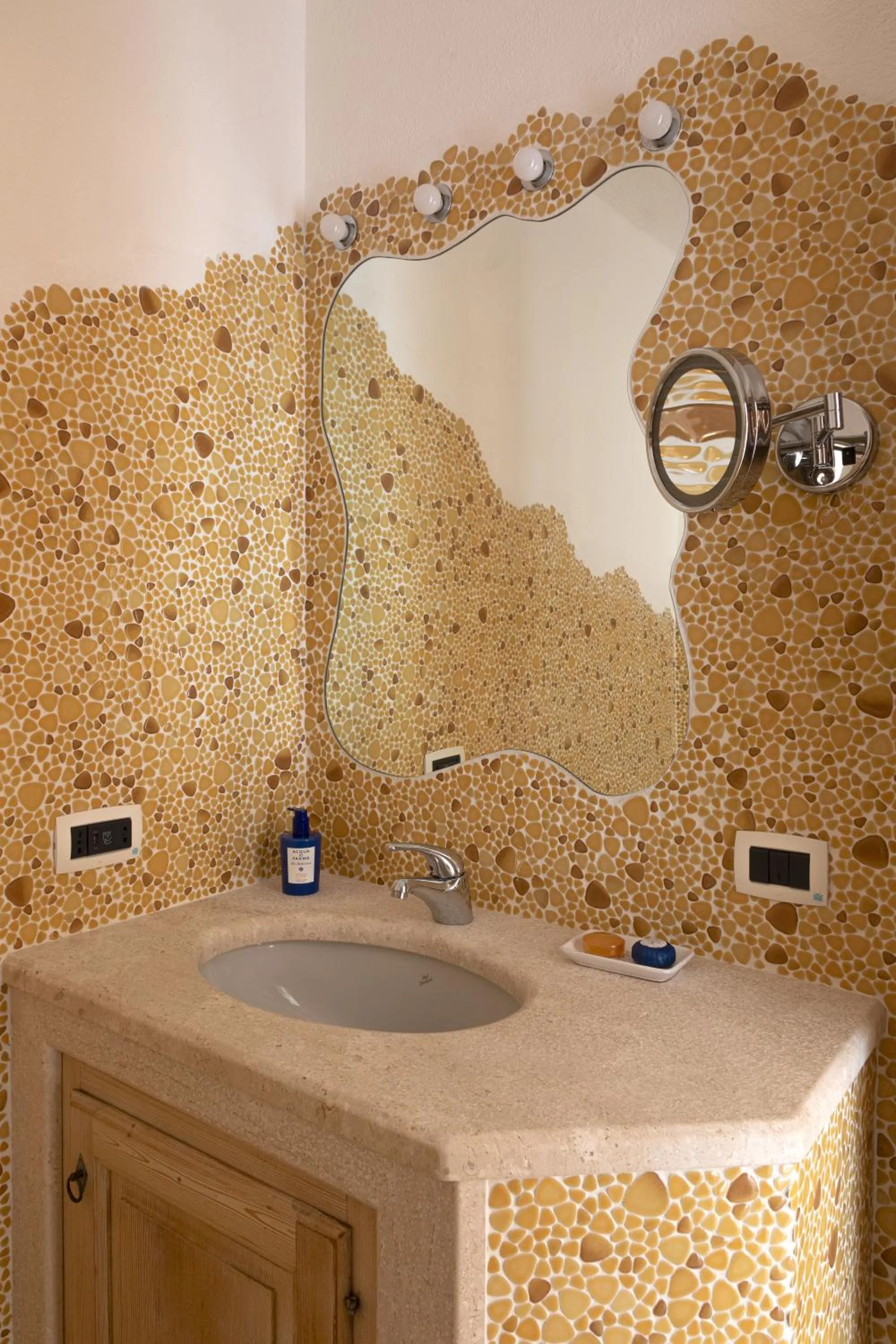 Bathroom in Romazzino, A Belmond Hotel, Costa Smeralda