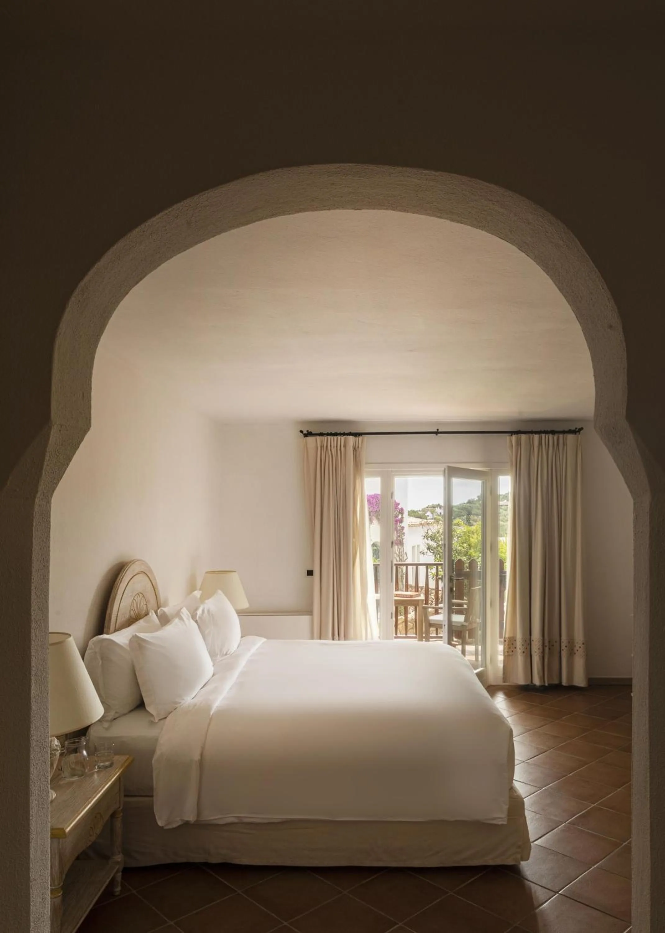 Bedroom, Bed in Romazzino, A Belmond Hotel, Costa Smeralda