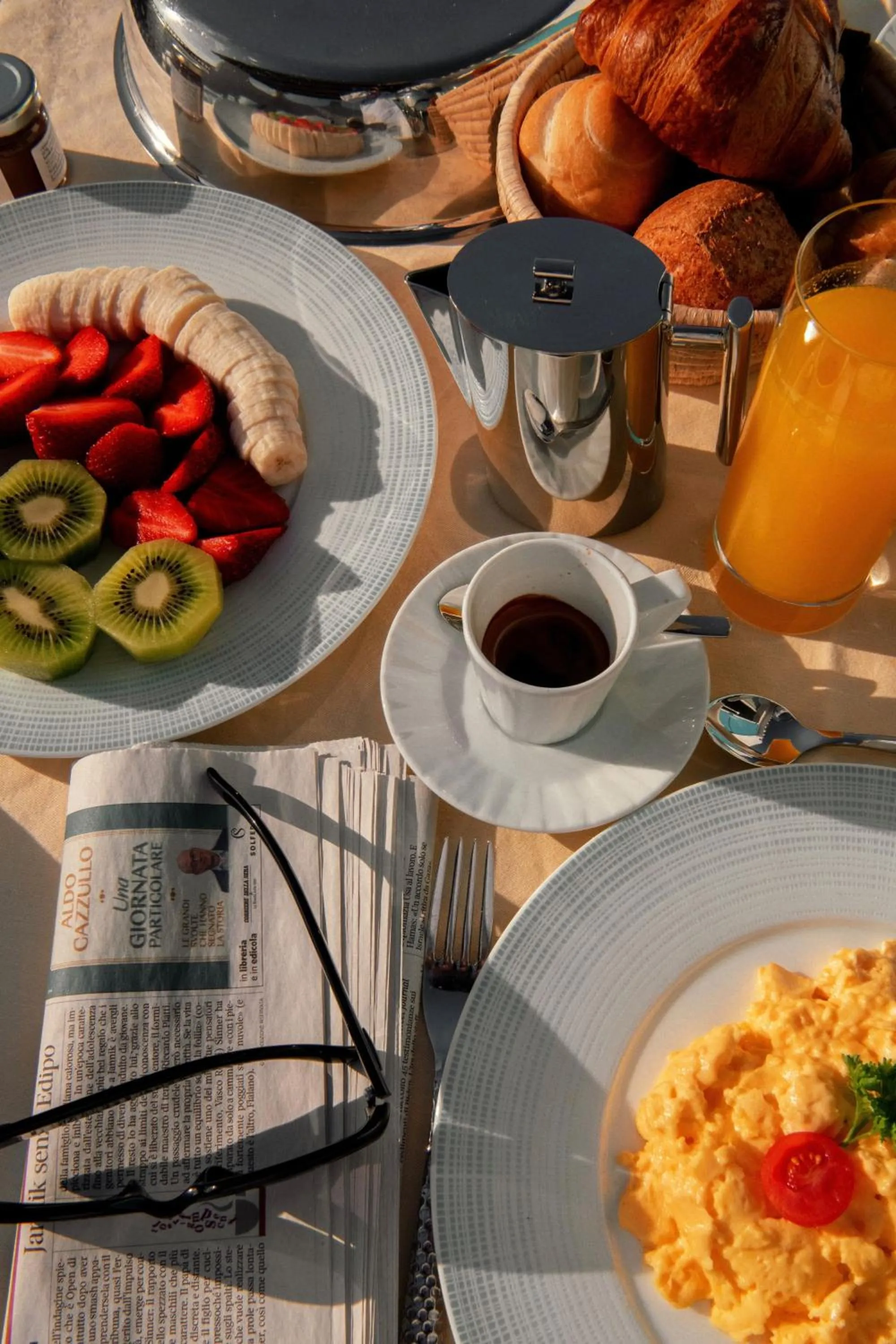 Breakfast in Romazzino, A Belmond Hotel, Costa Smeralda