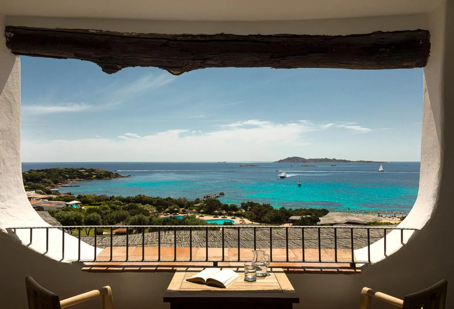 Balcony/Terrace in Romazzino, A Belmond Hotel, Costa Smeralda