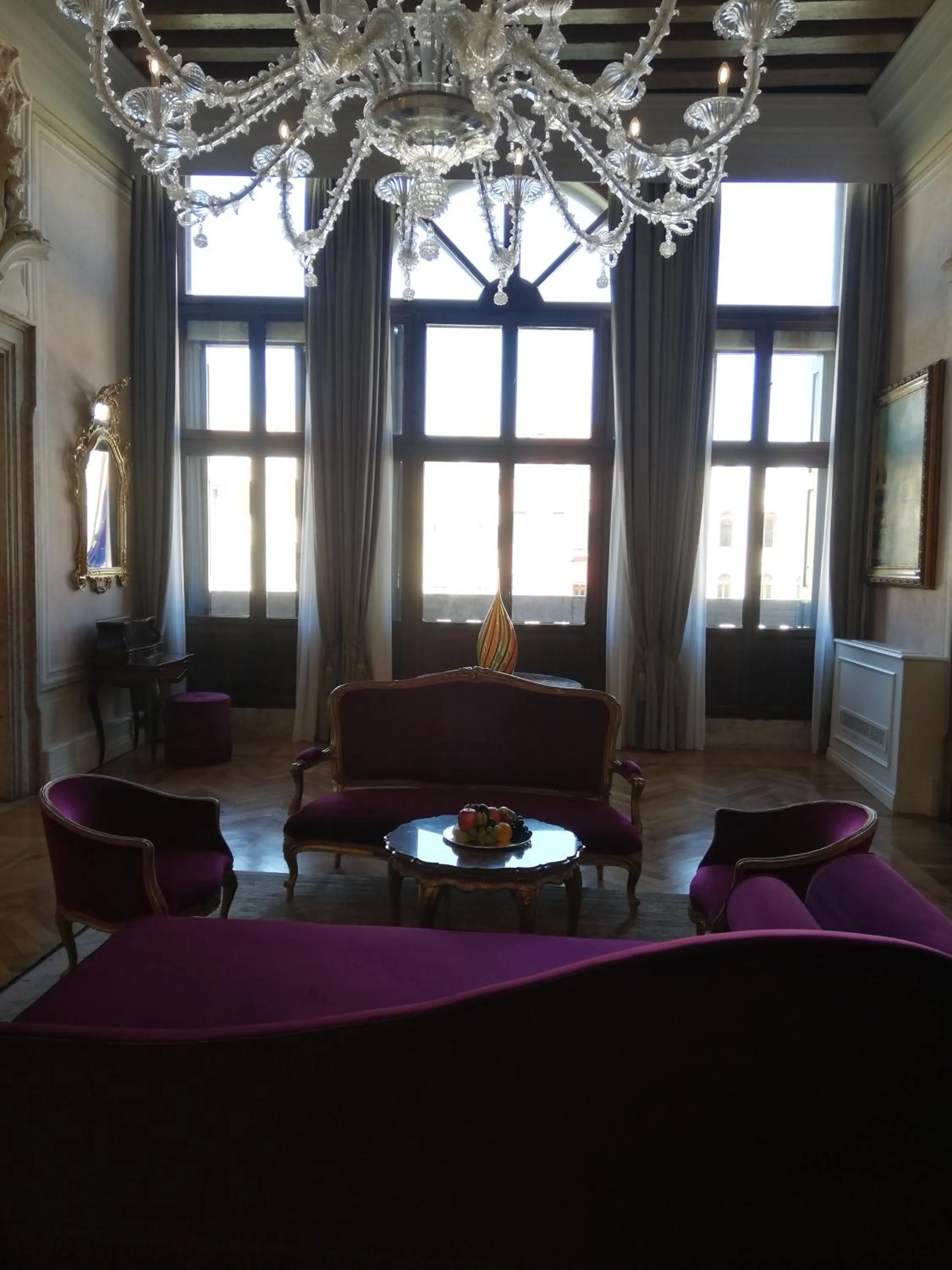 Living room in Hotel Palazzo Giovanelli e Gran Canal