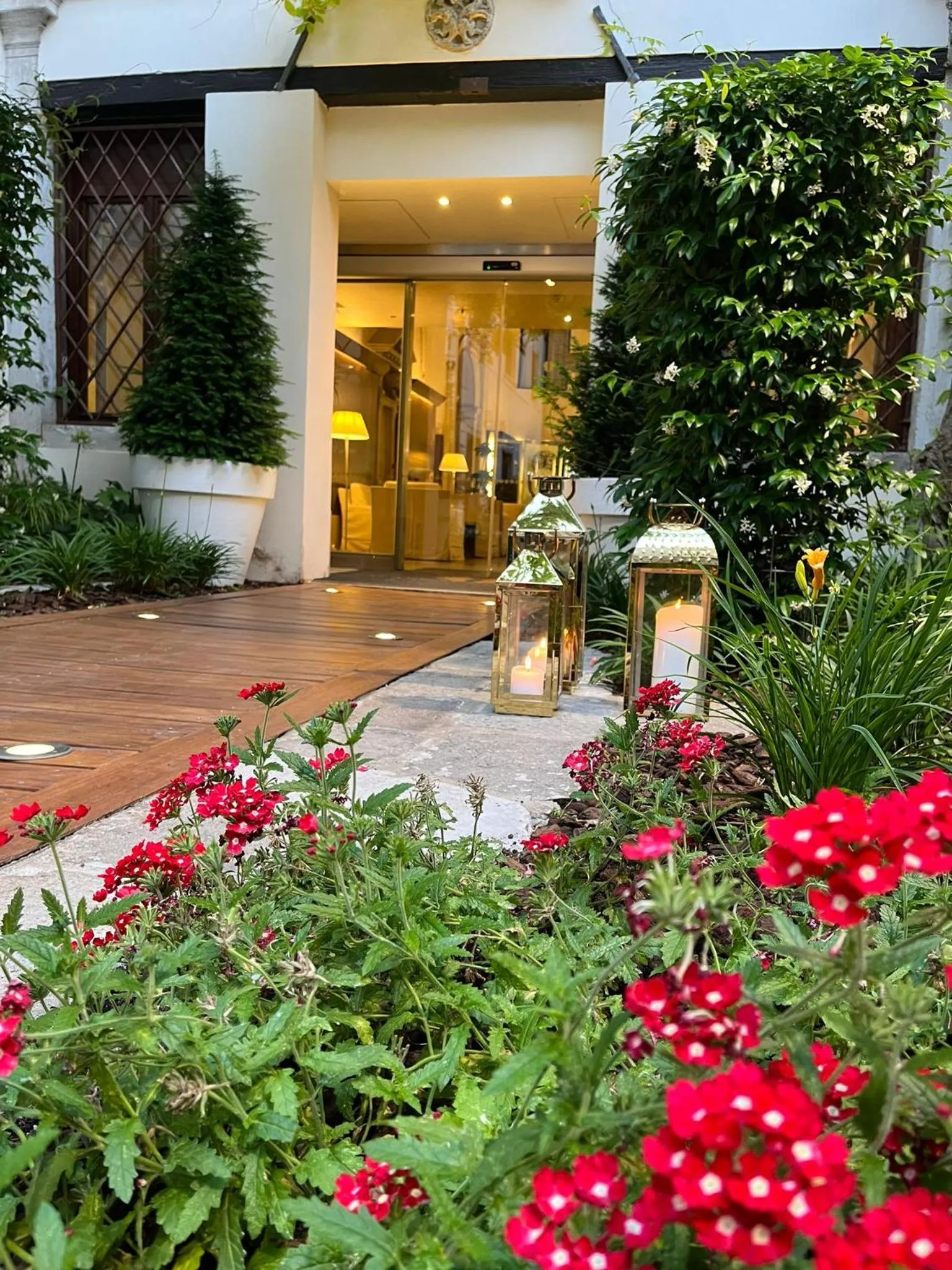 Garden in Hotel Palazzo Giovanelli e Gran Canal