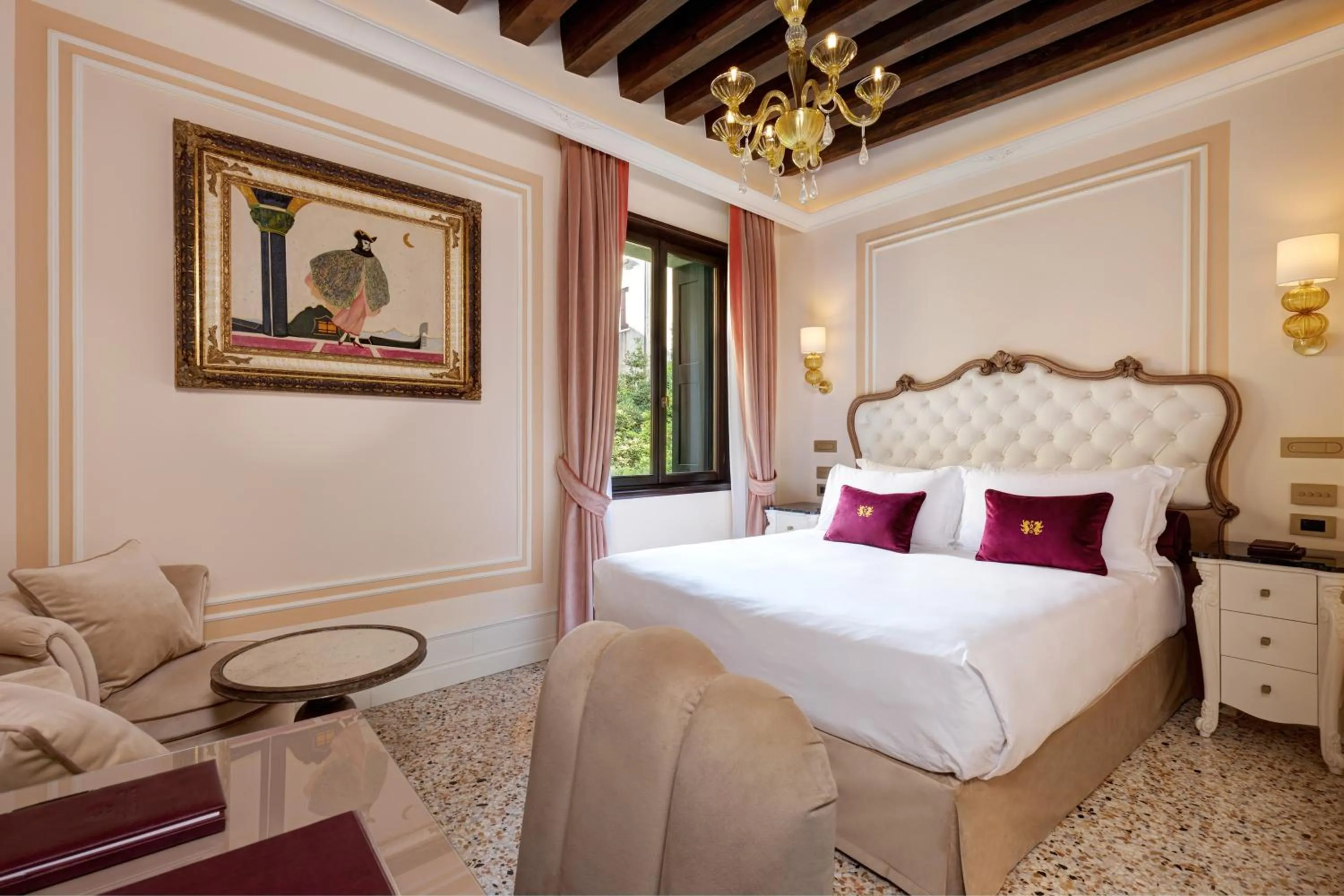 Bedroom, Bed in Hotel Palazzo Giovanelli e Gran Canal