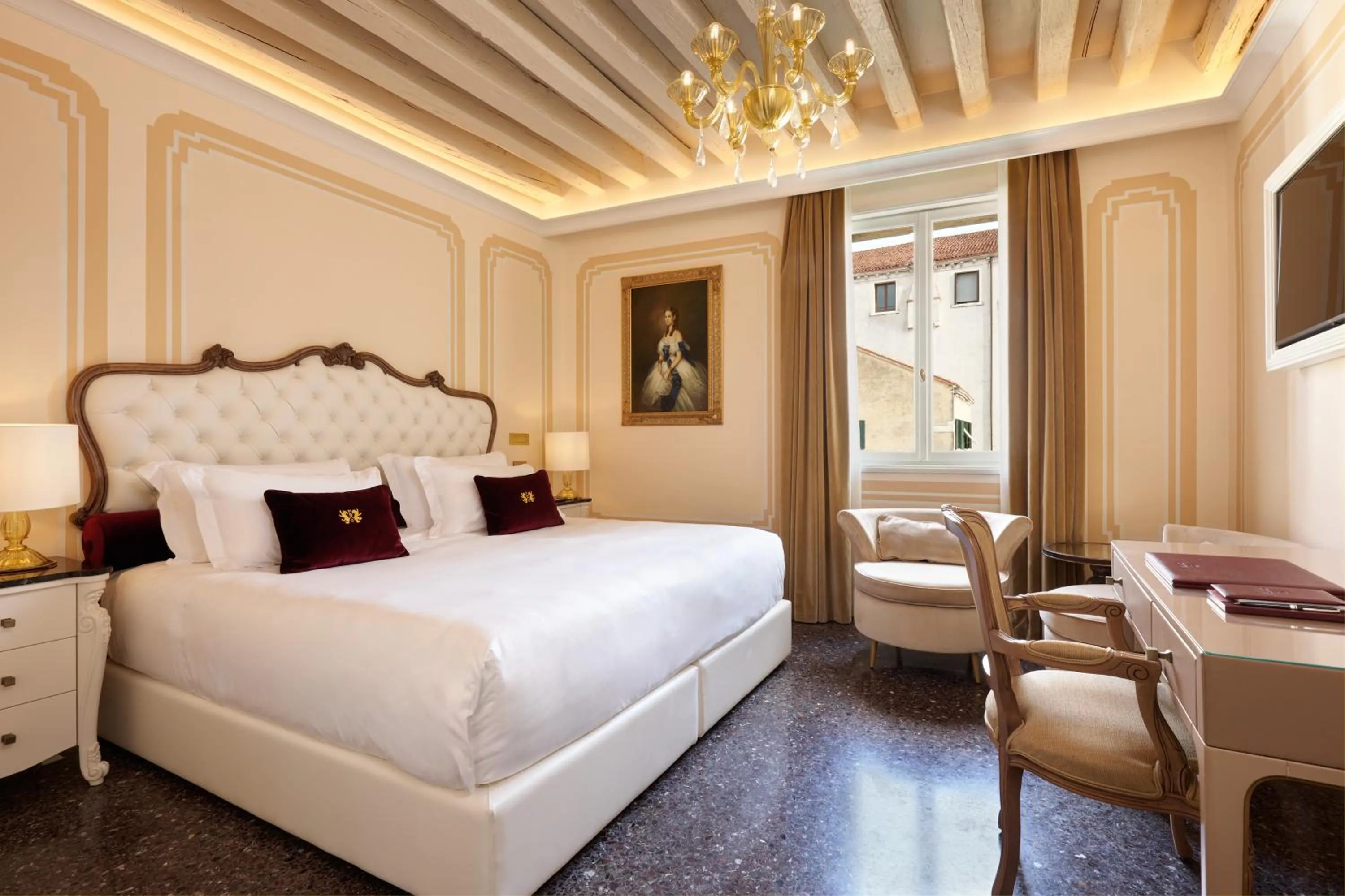 Bedroom, Bed in Hotel Palazzo Giovanelli e Gran Canal
