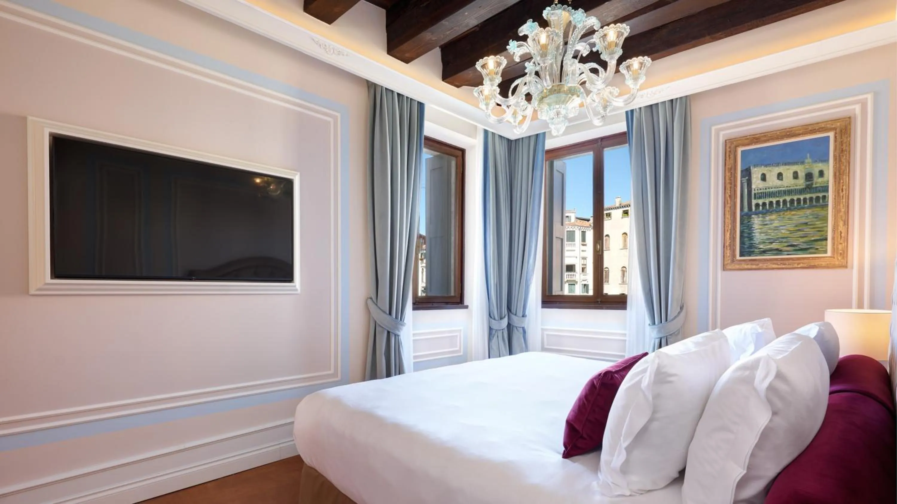 Bedroom, Bed in Hotel Palazzo Giovanelli e Gran Canal