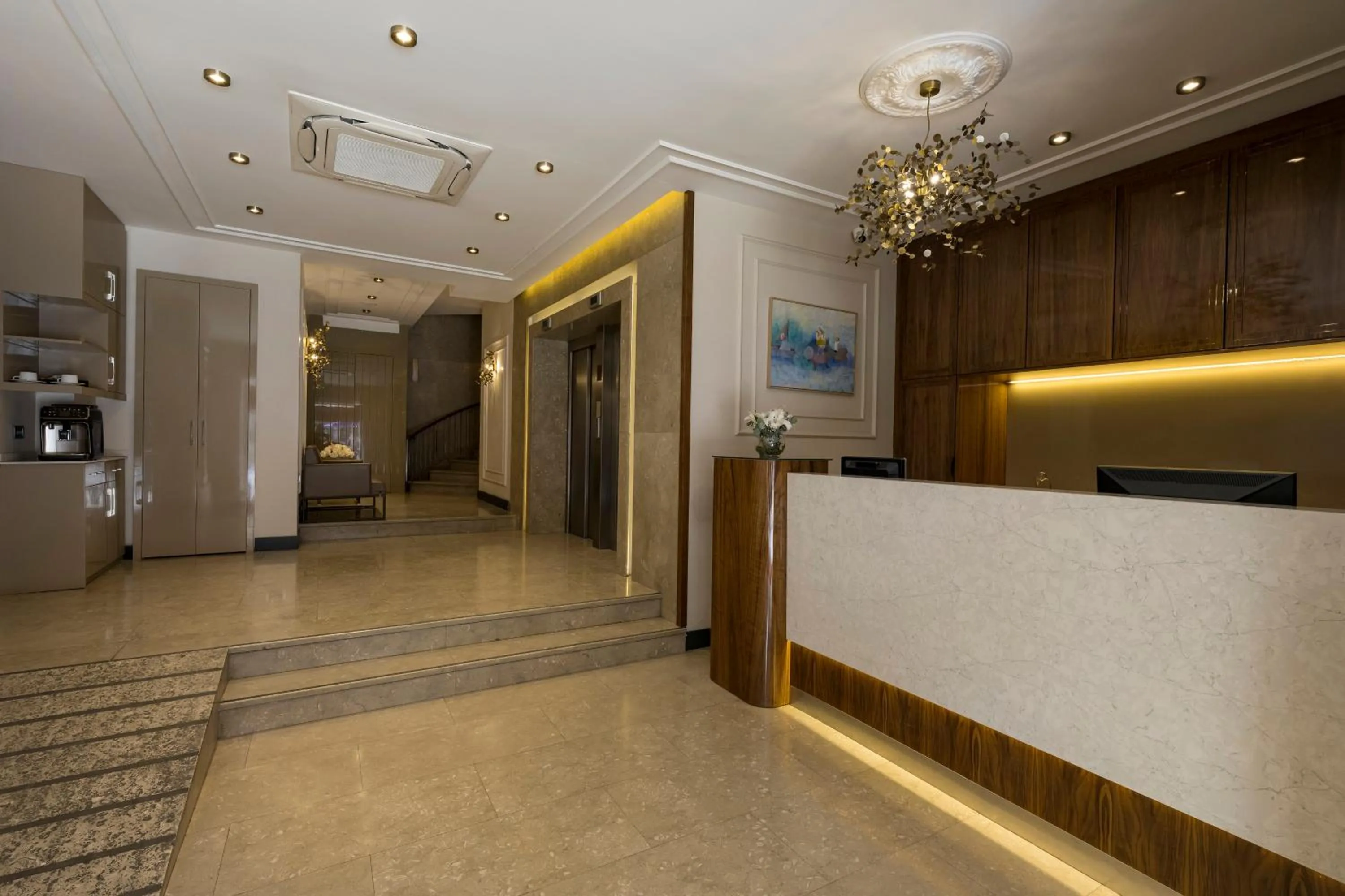 Lobby or reception in Continental Hotel Pera