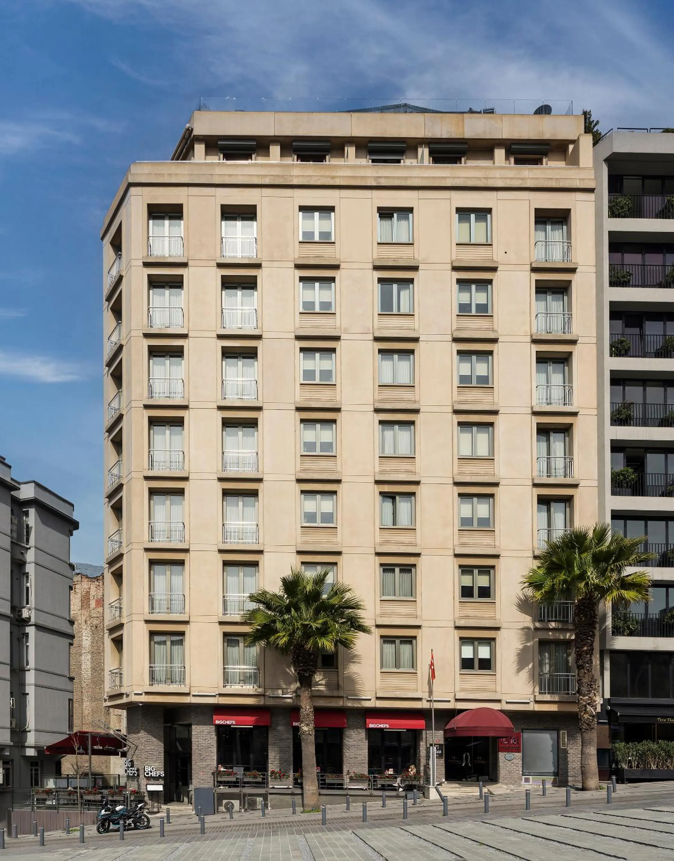 Property building in Continental Hotel Pera