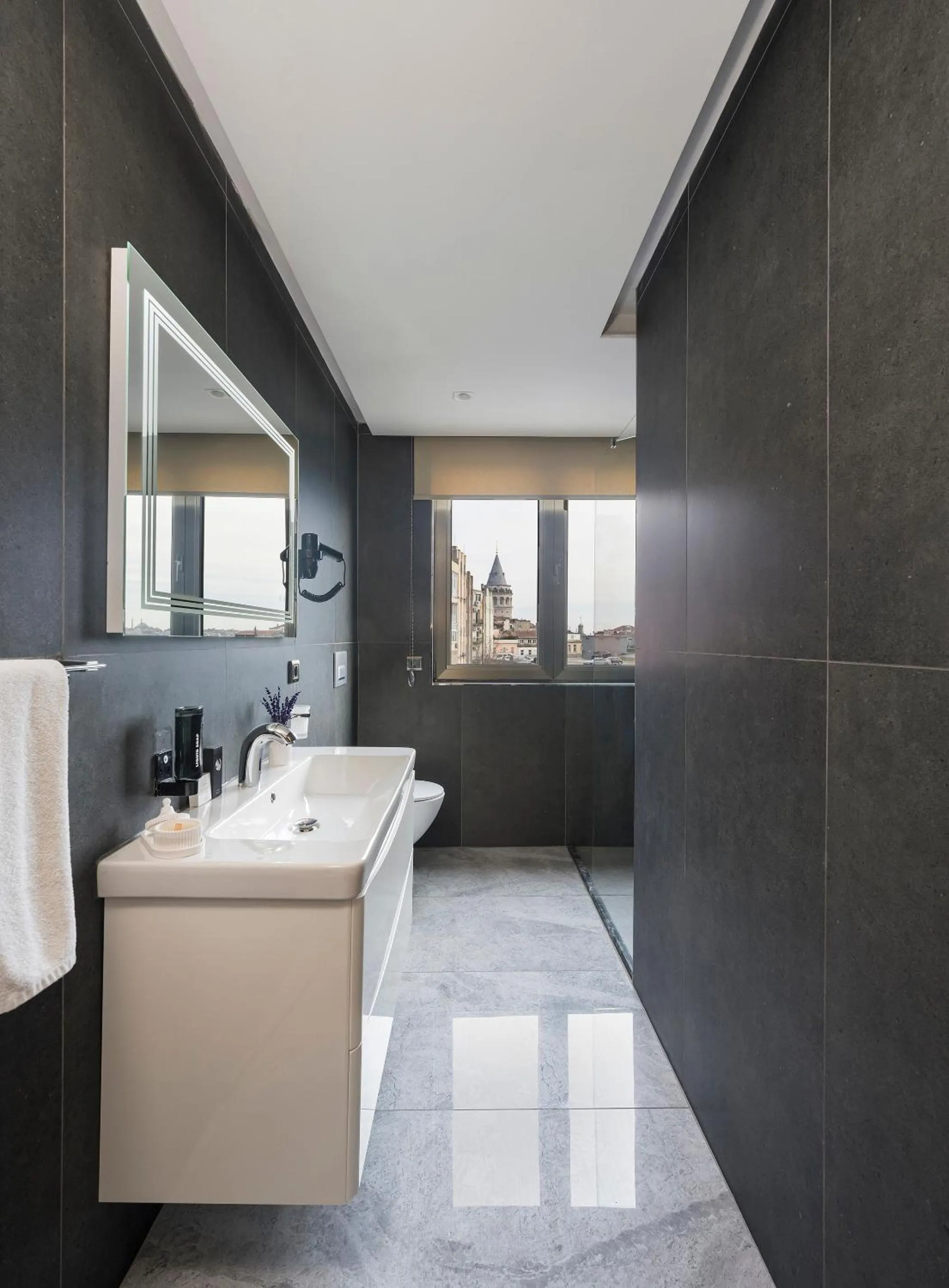 Toilet in Continental Hotel Pera