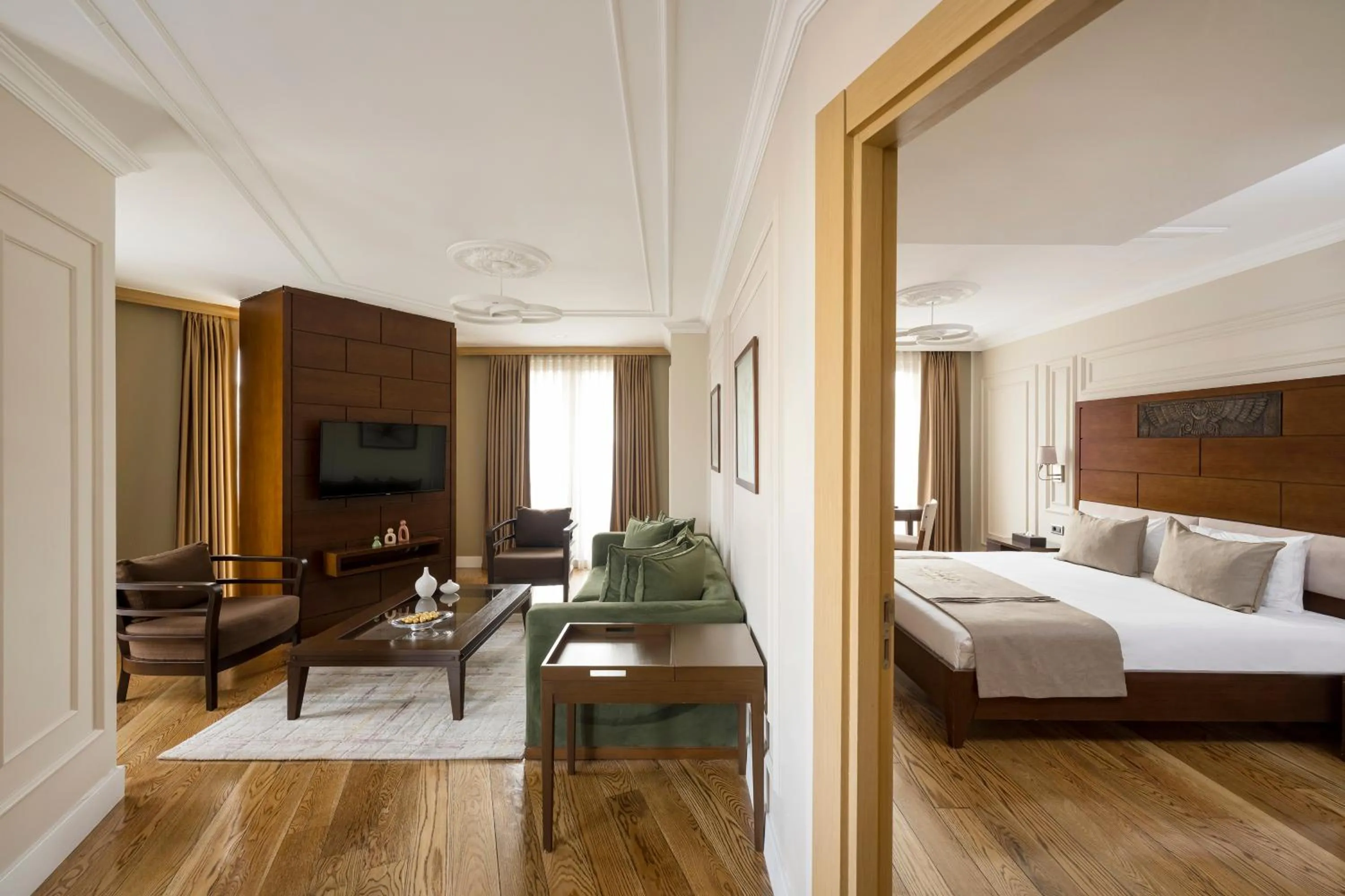 Bed in Continental Hotel Pera