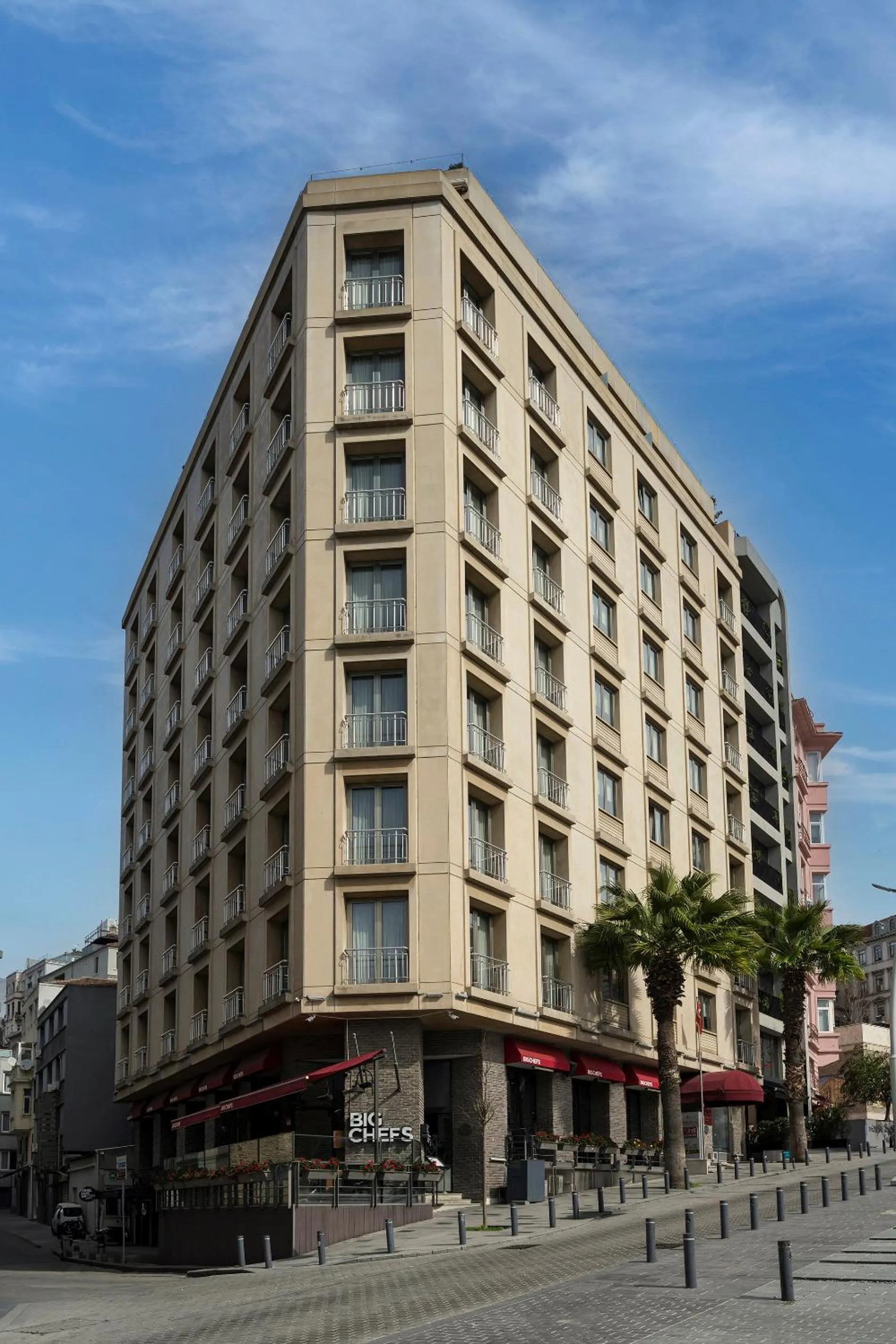 Property building in Continental Hotel Pera