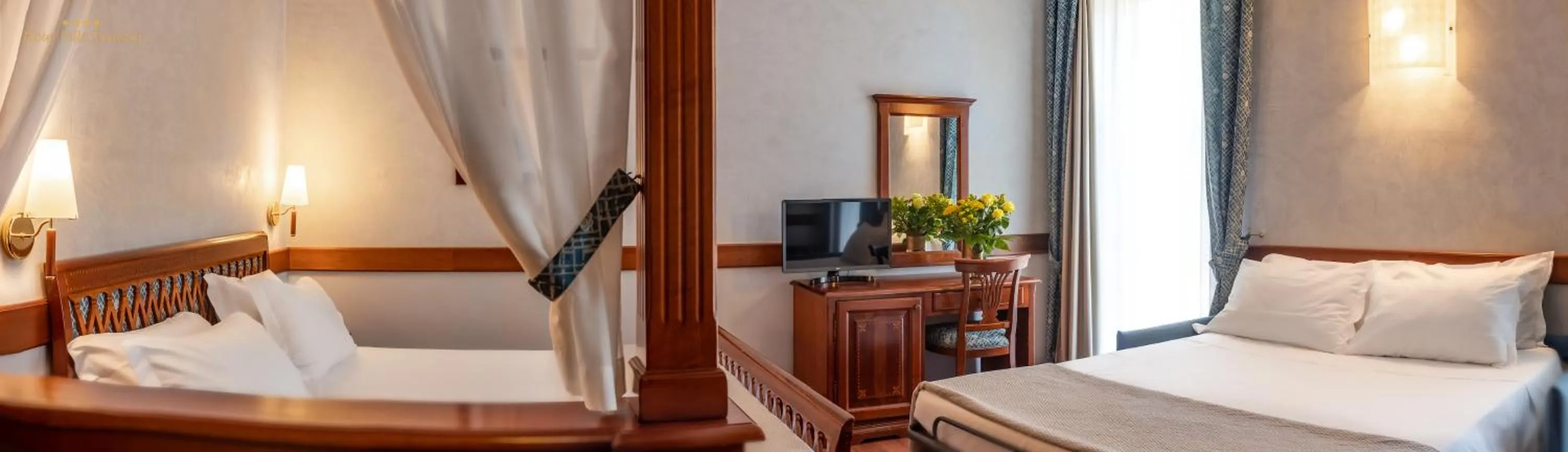 Photo of the whole room, Bed in Hotel Villa Venezia