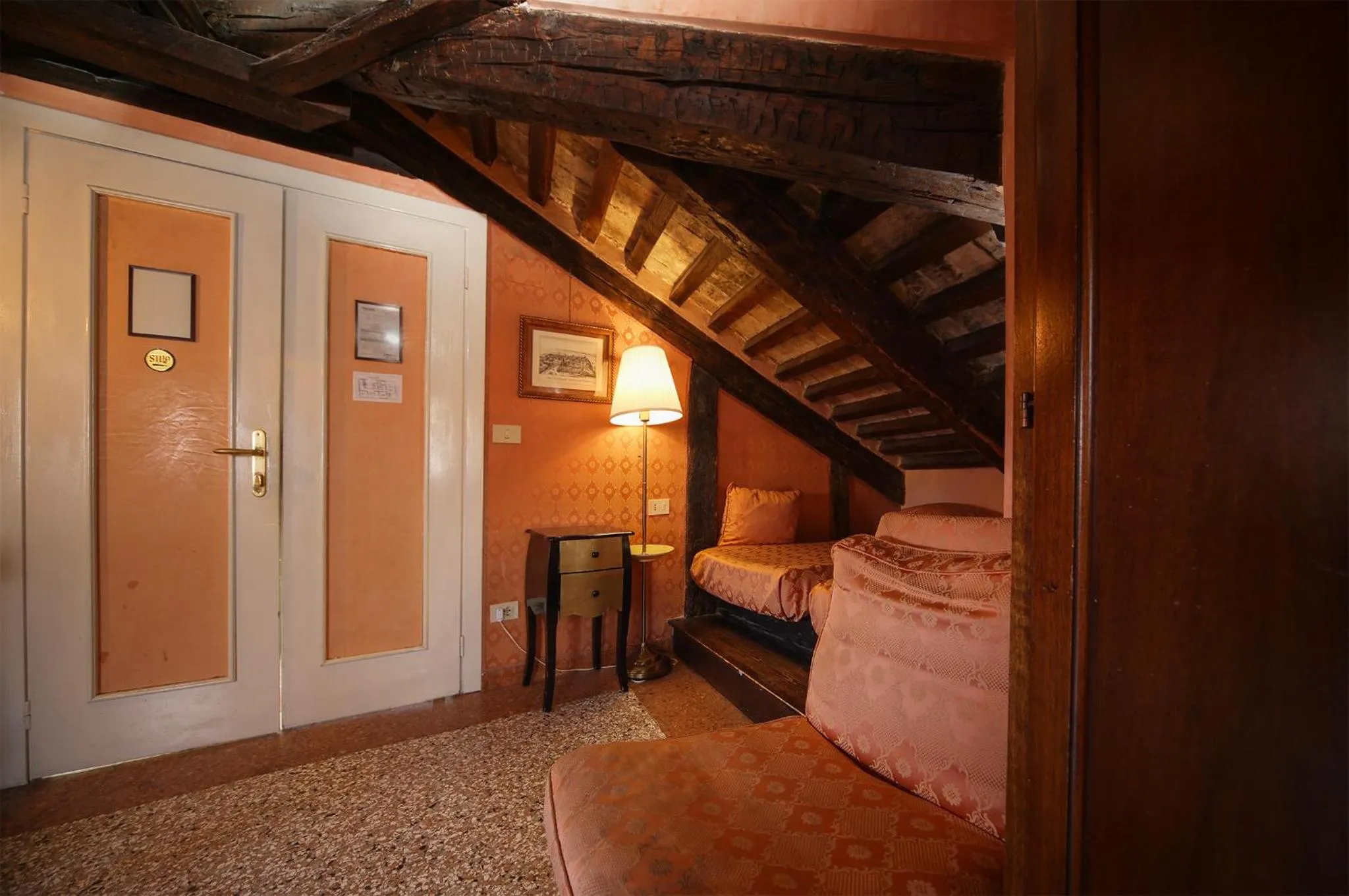 Decorative detail in Locanda Antica Venezia